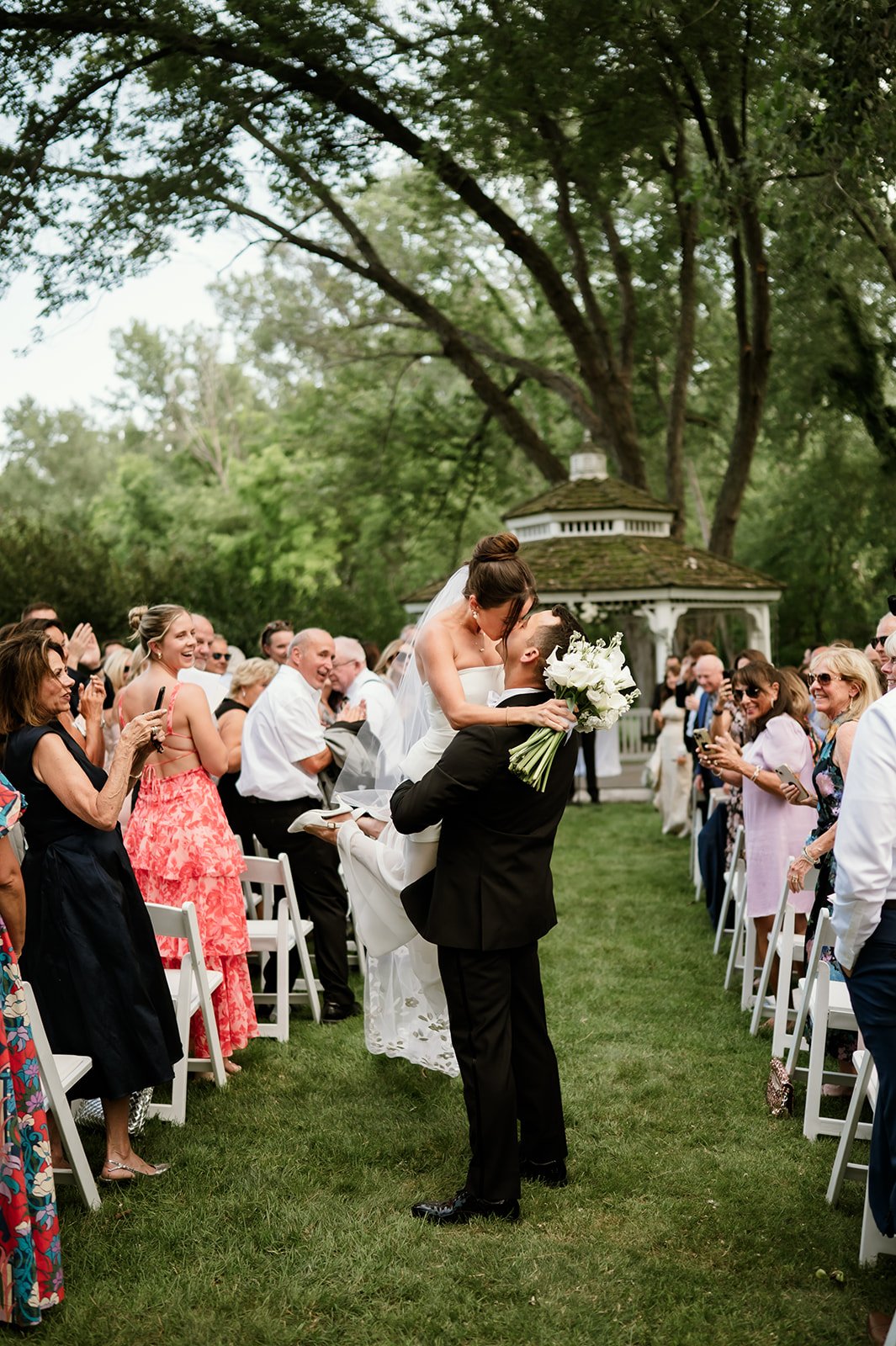 Lake Geneva Abbey Resort Summer Wedding