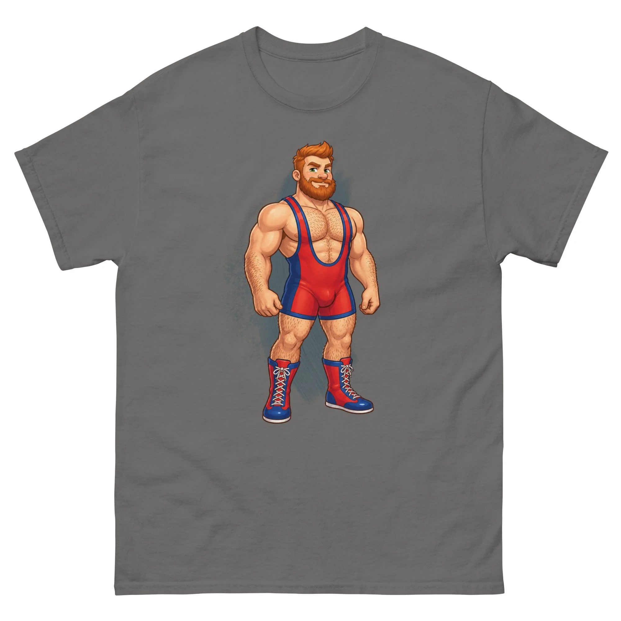 Seb Wrestler tee