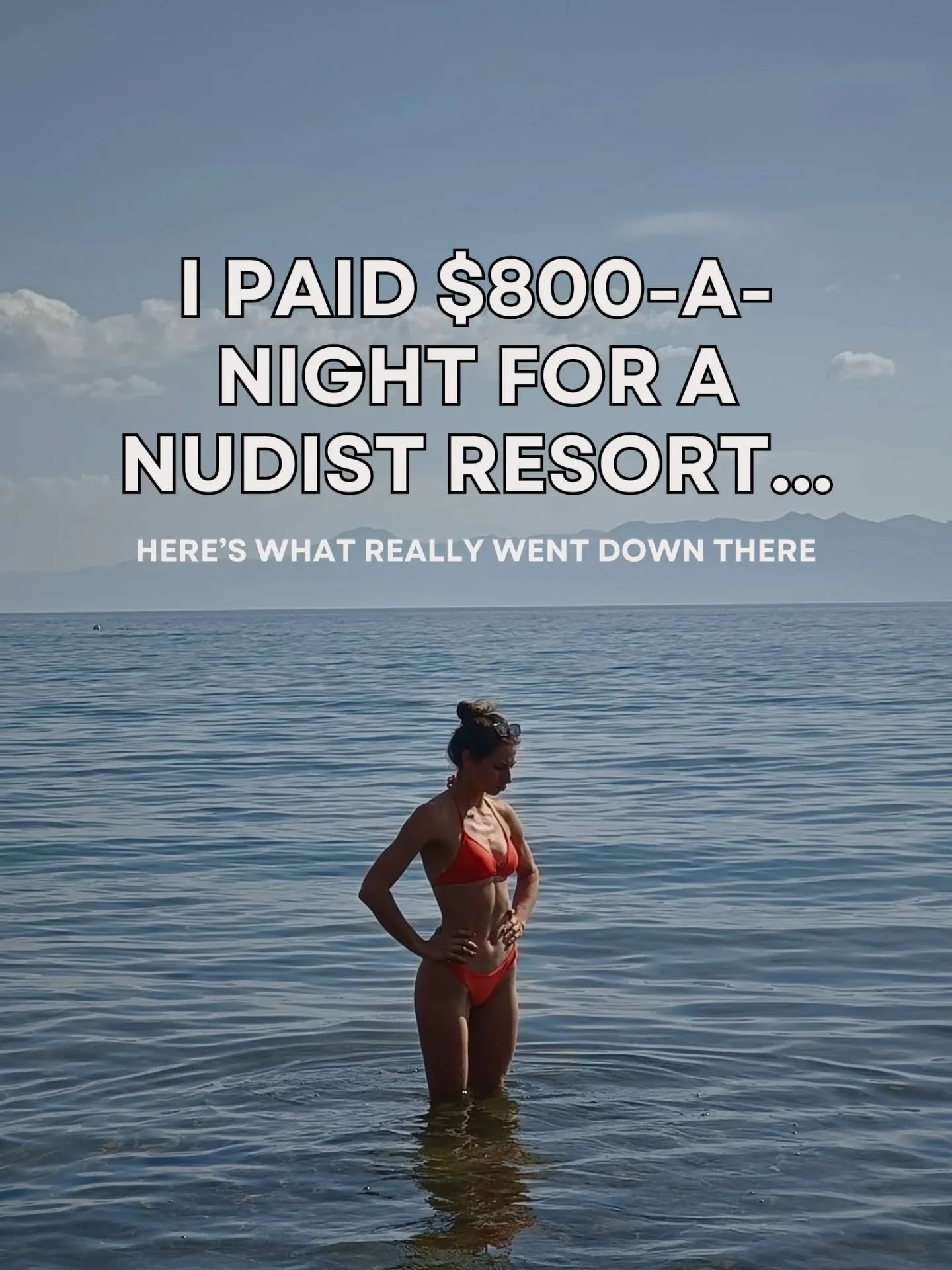 Yuuuuup 👀😮🫡 
Get my full BTS, unfiltered take on this ✨special✨ resort in my bio. 
And as always, I'm super grateful to NZ's biggest news publication @nzstuff for never turning down my story ideas, no matter how wild they are 😂 
Check Stuff.co