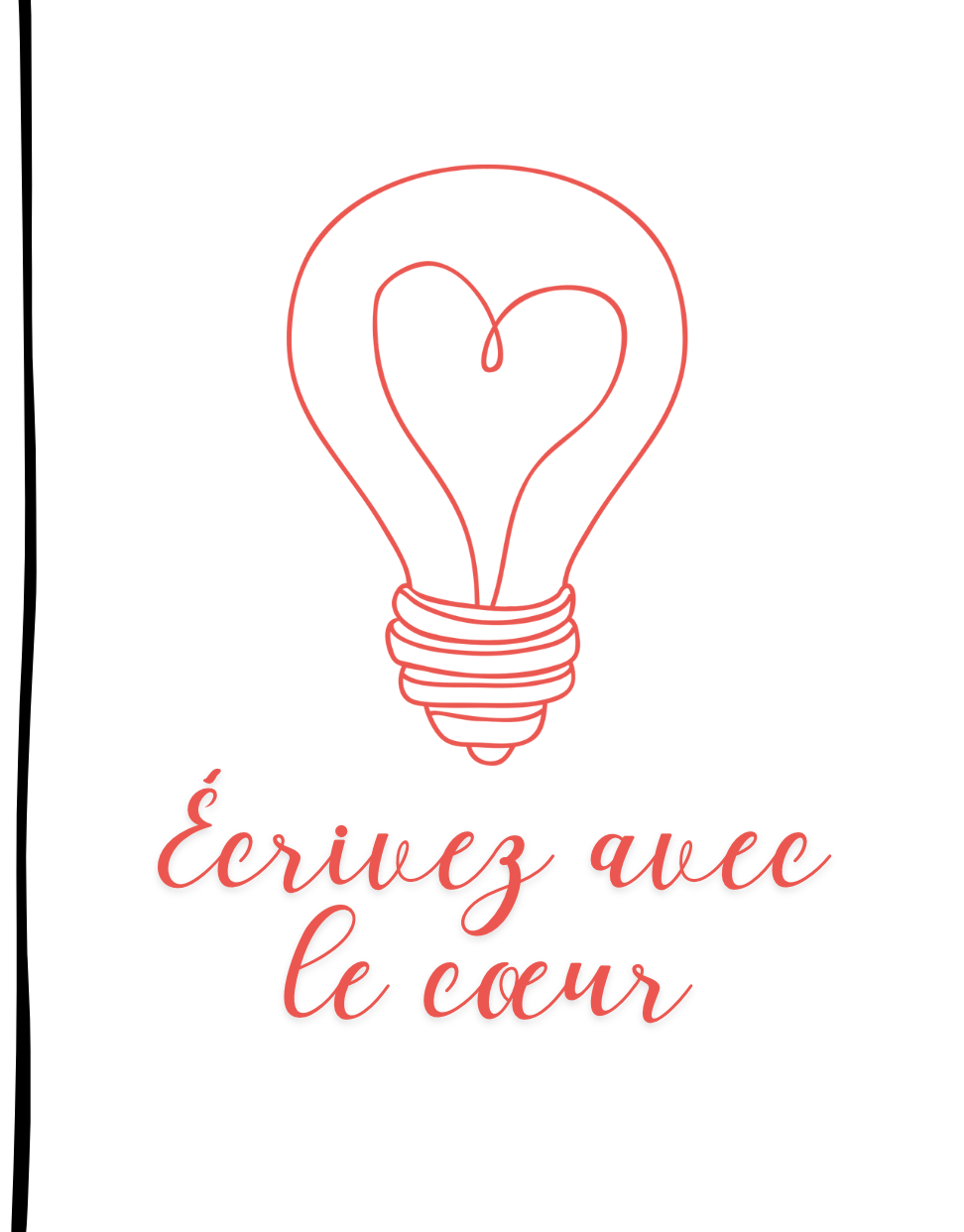 Write from the Heart (en Francais)
