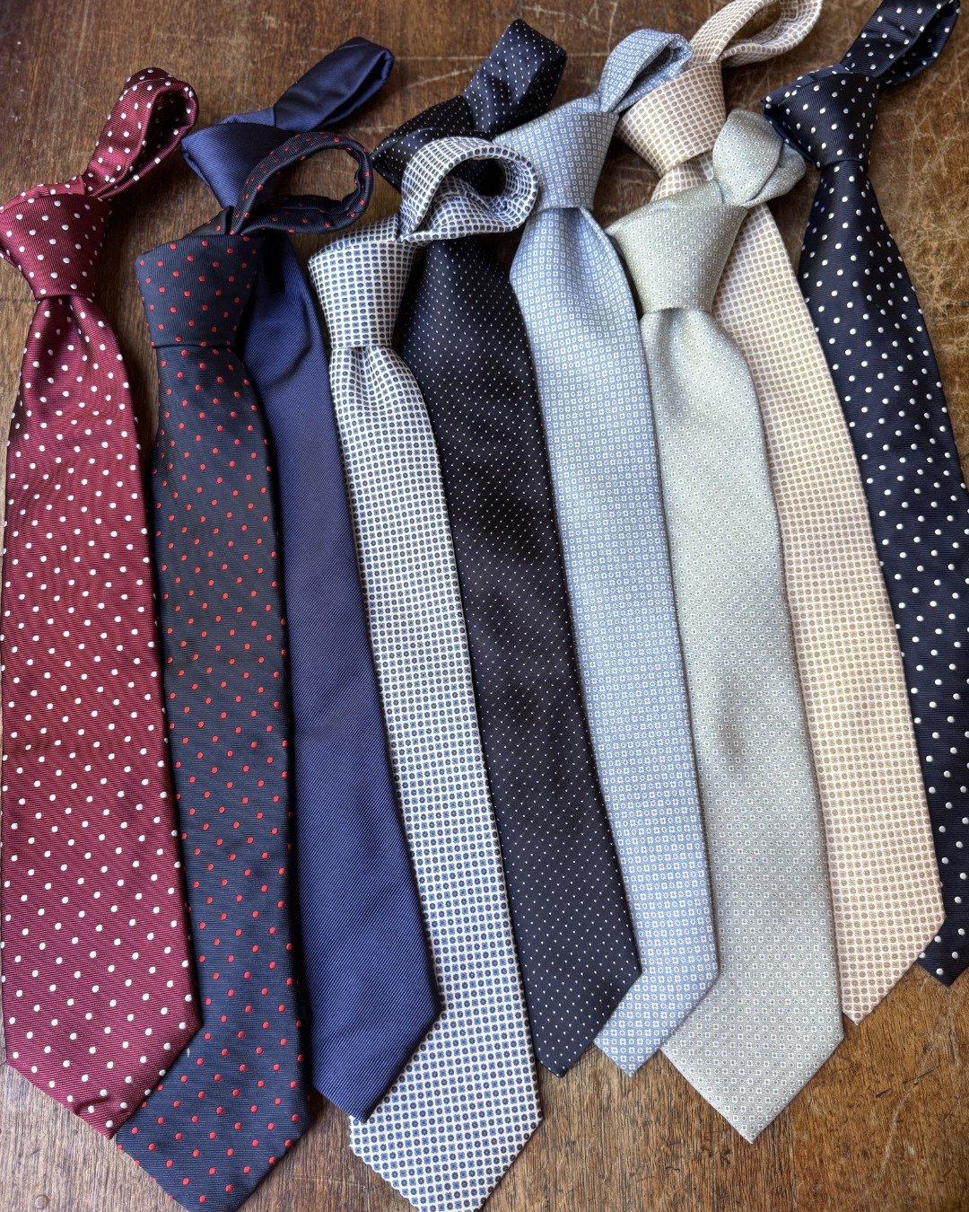 Refined accessories for the autumn season.
Pure silk ties, crafted by hand in Germany.

#TailorSydney #BespokeTailoring #HandCrafted #SydneyStyle #ZinkAndSons