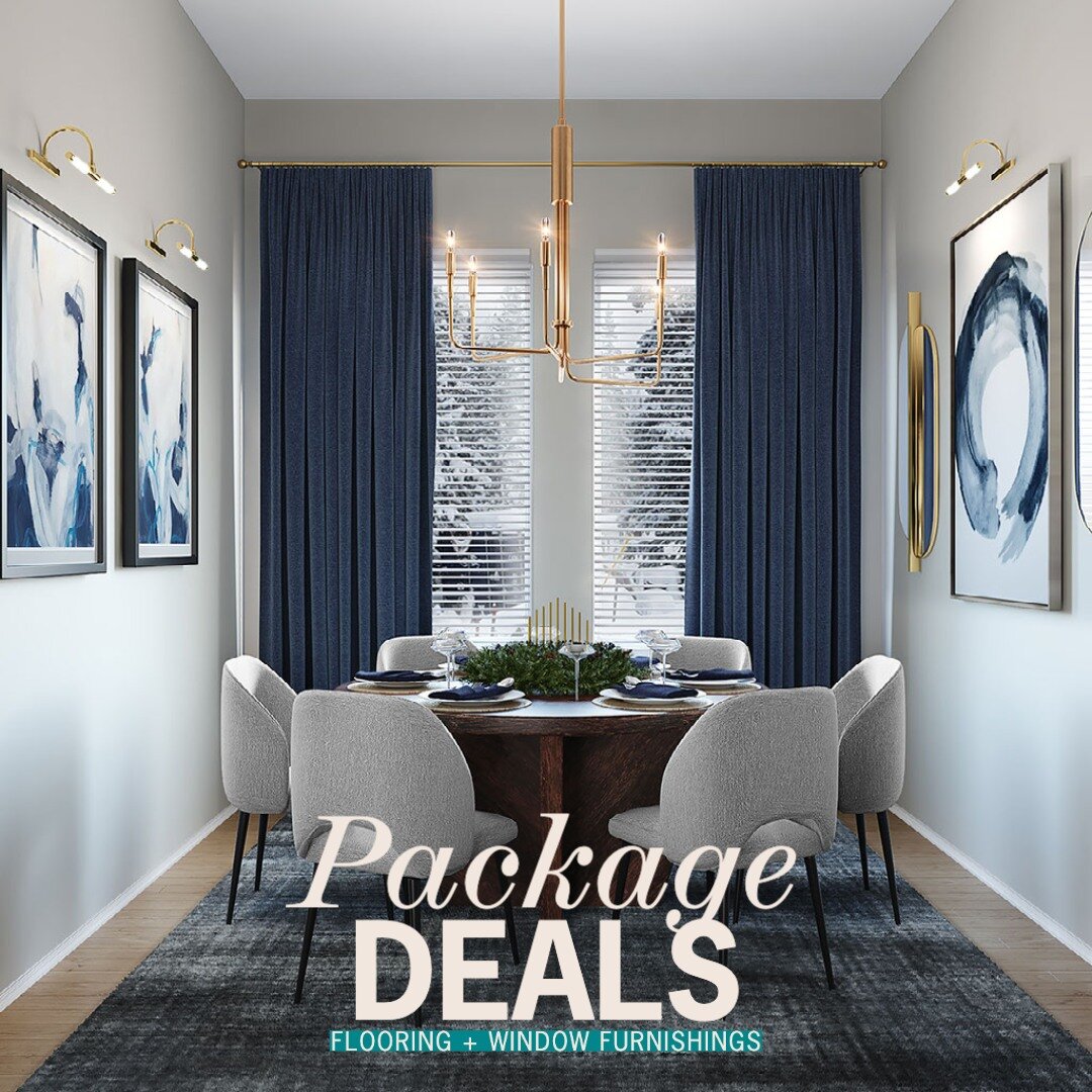 ⭐️ SHOP OUR PACKAGE DEALS ⭐️

If you're building or renovating your home, come and see us to discover our package deals on flooring and window furnishings. 

Package up your carpet, hard flooring, blinds and more to save! 

Visit us in-store to find 