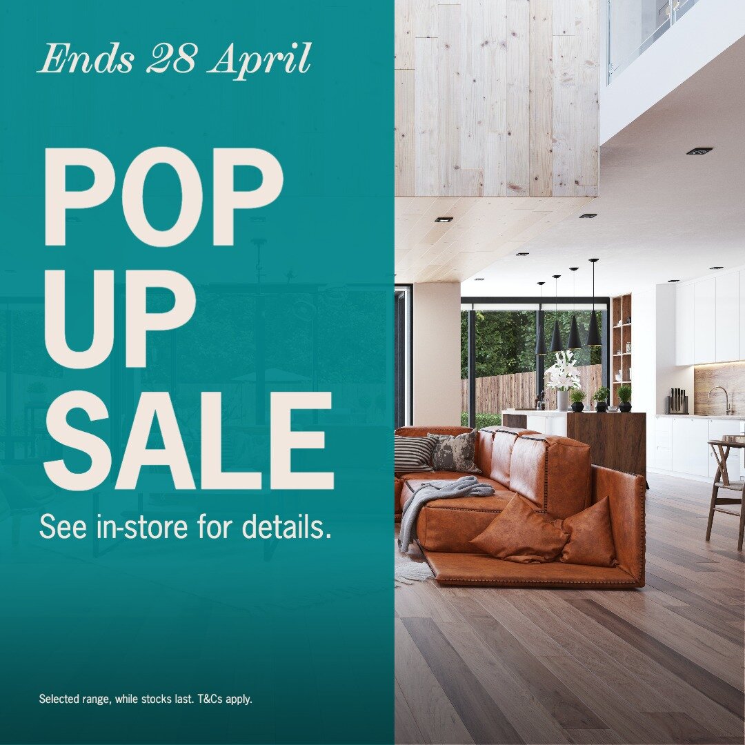 We're running a pop up sale until Friday 28 April! See in-store for details. 

#CarpetOneCanberra