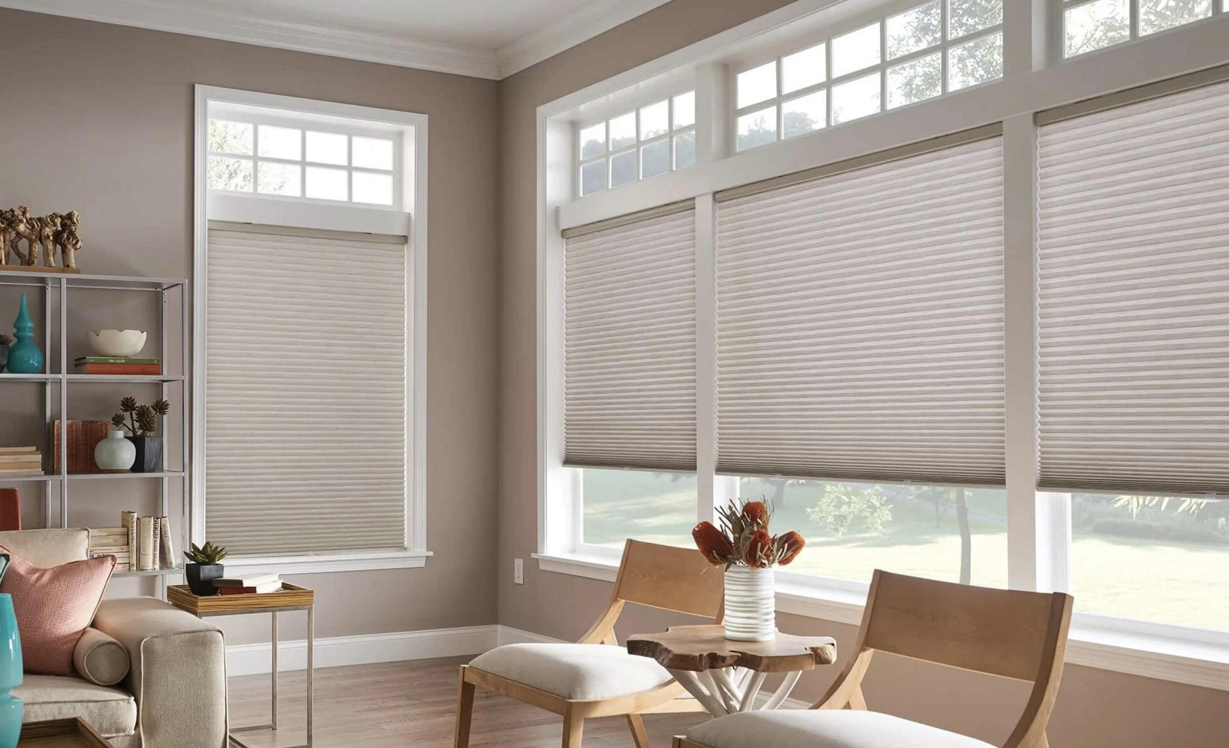 Cotewood Light Filtering Honeycomb Blinds