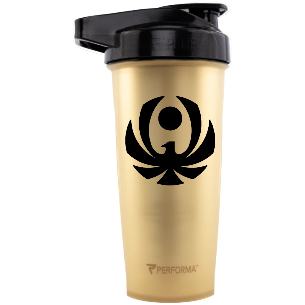 S1- Black on Gold Crowe Shaker