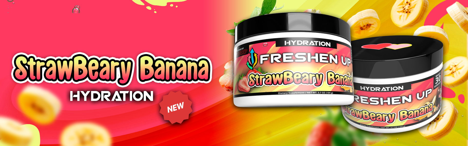 Freshen Up Hydration - Cleanest Energy Formula in Gaming & Fitness