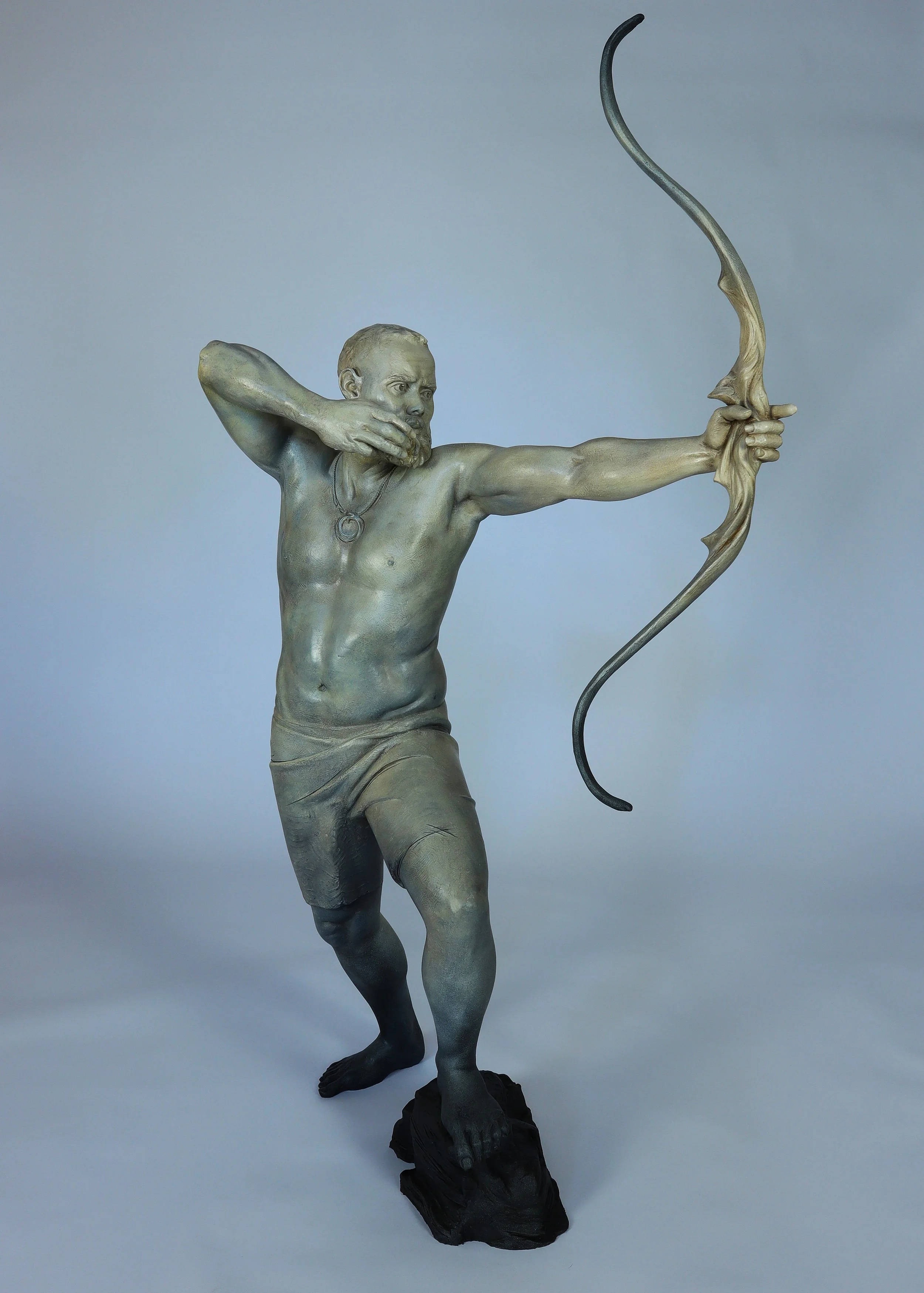 Archer hunter Joel turner artist sculpture