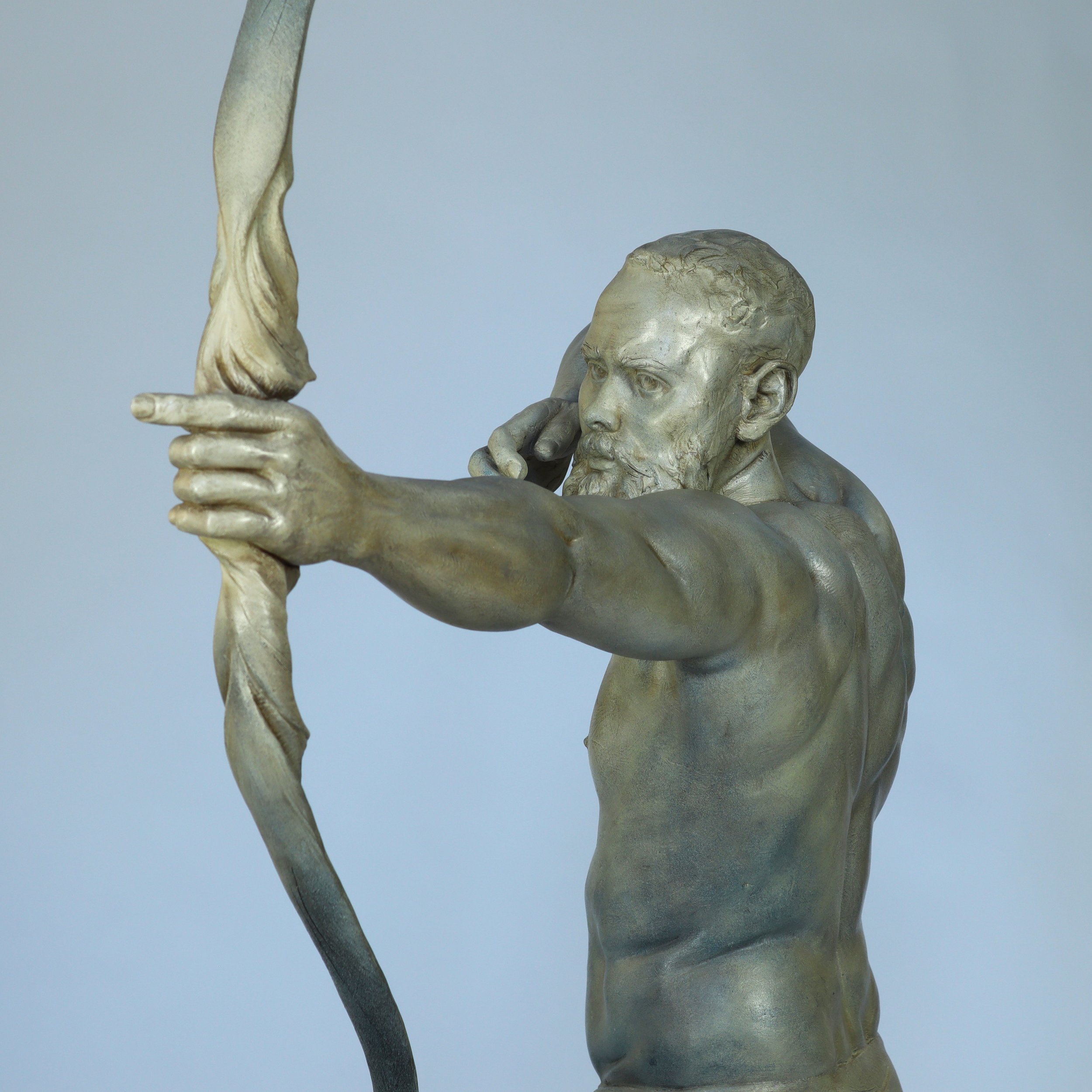 archery sculpture figurative art Joel turner