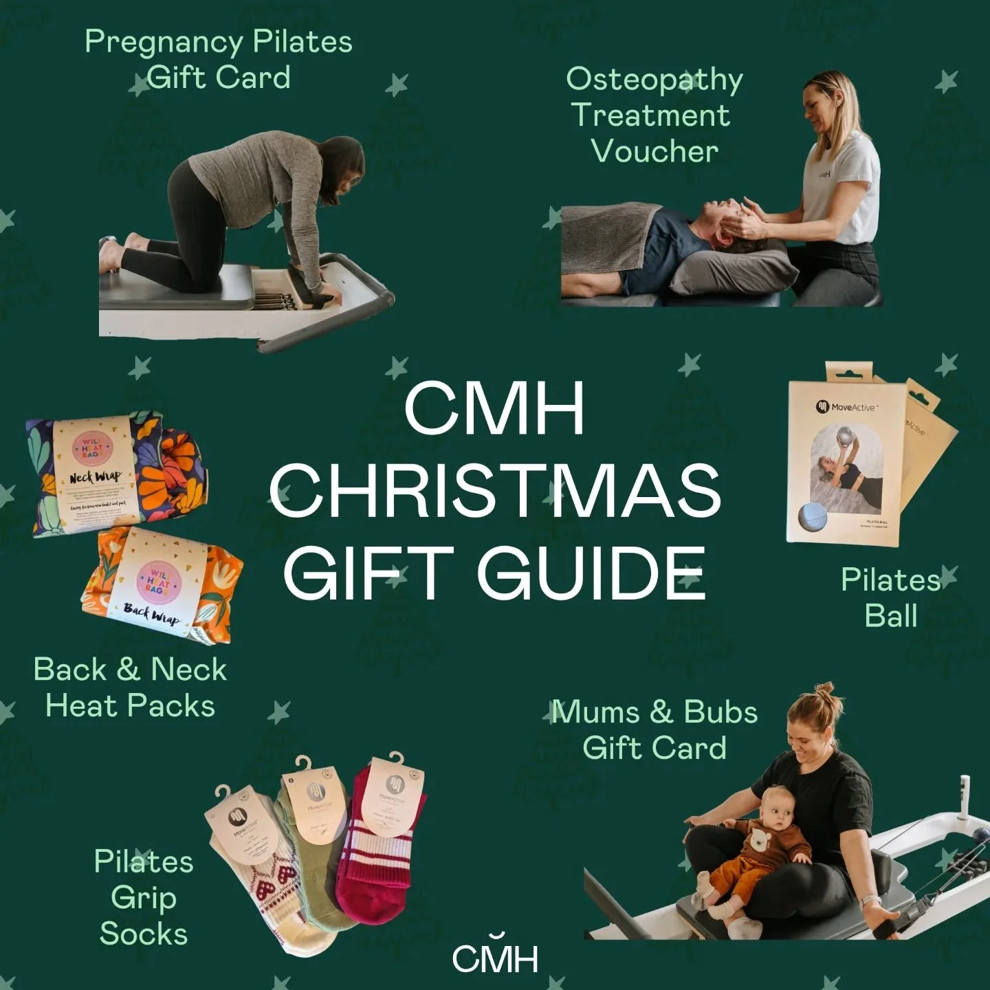 Are you looking for thoughtful ways to spoil your loved ones this Christmas? Let us help you! 🎄🎁

If you have a special someone expecting a baby or who has just welcomed a bub into their life, a gift card to our Pregnancy or Mums and Bubs Pilates c