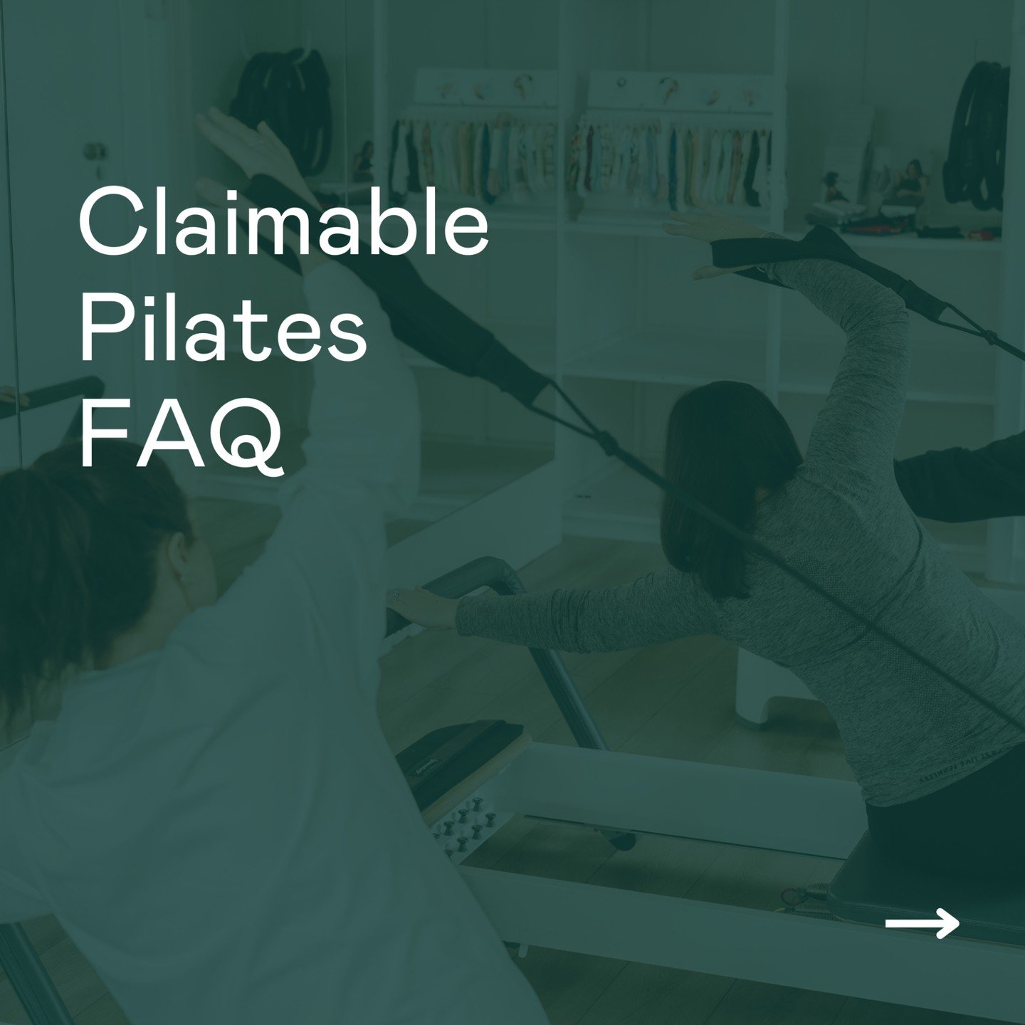 Are you interested in our Claimable Pilates classes but aren't sure if they're right for you? We've answered our most common questions from you to help you decide!

All the same benefits as our existing pre and post natal classes, with the bonus of b