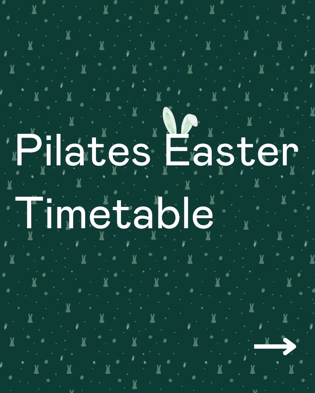 We're still open for Pilates on Easter Sunday! 🐰

8am Pregnancy
9am Pregnancy
10am Mums and Bubs

Book now via our website or Mindbody 💚
