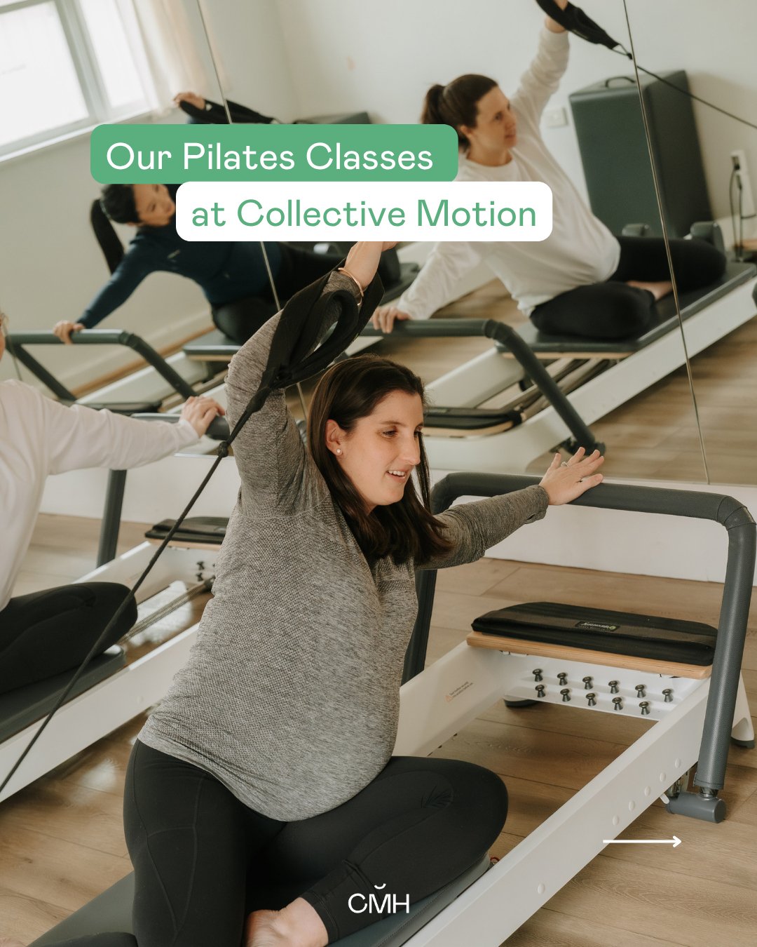 We love Pilates and pride ourselves on having classes to suit everyone 💚

Swipe through to see the variety of Pilates classes we have on offer at Collective Motion, we're confident that you'll find something for you!

If you're unsure what class sui