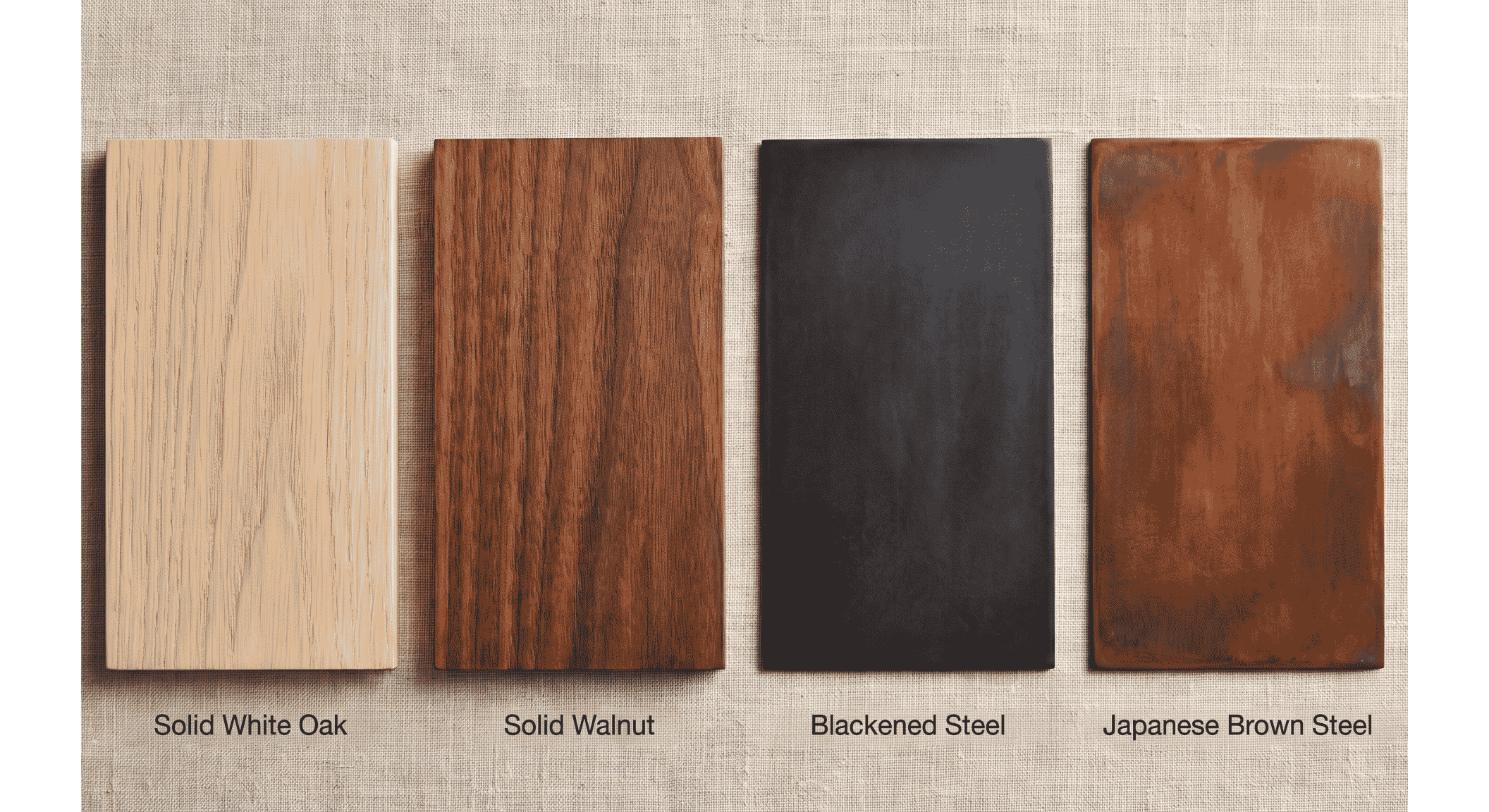 Dust & Spark - Confluence Collection wood & steel finishes