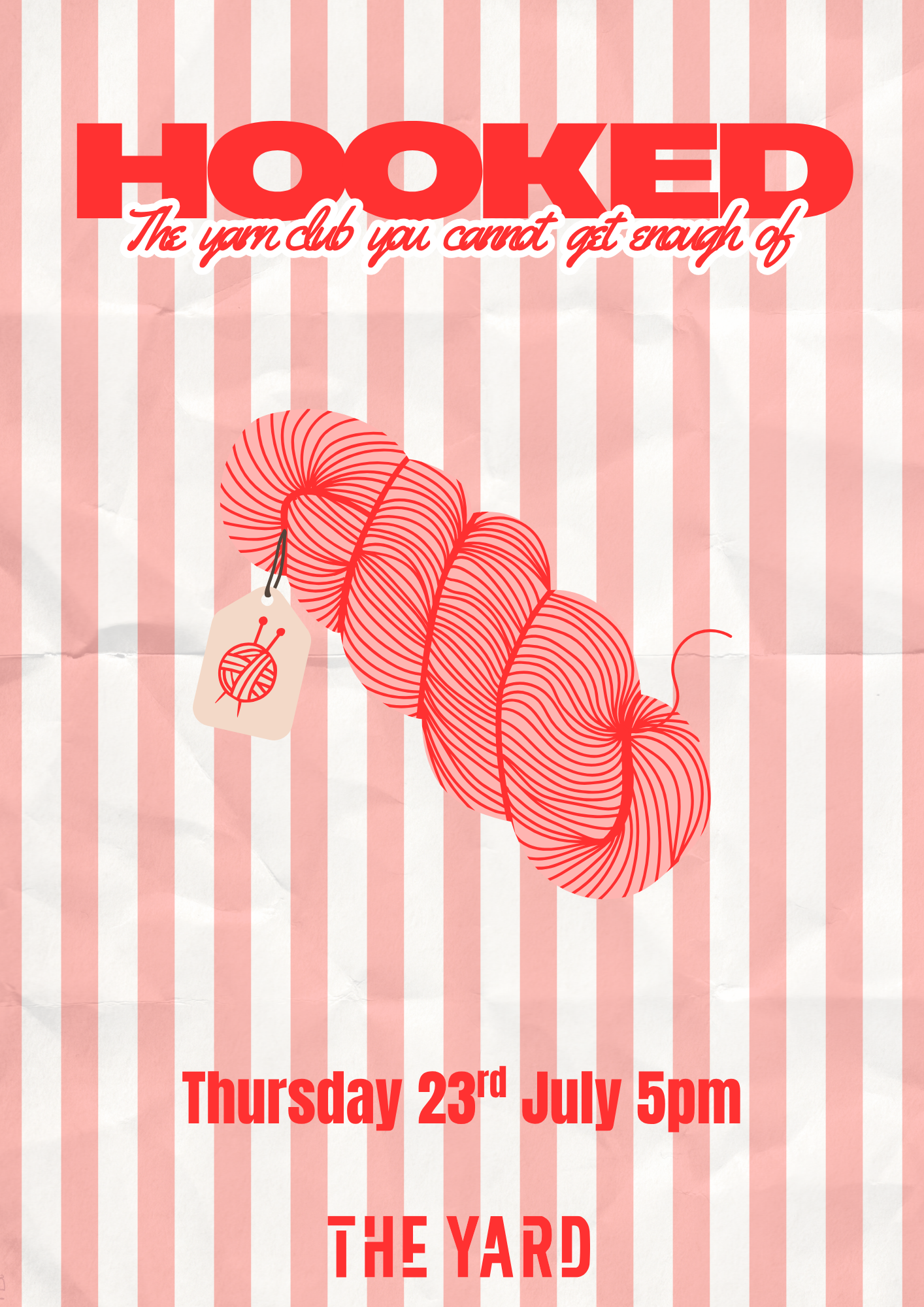 Hooked - The Yarn Club you cannot get enough of