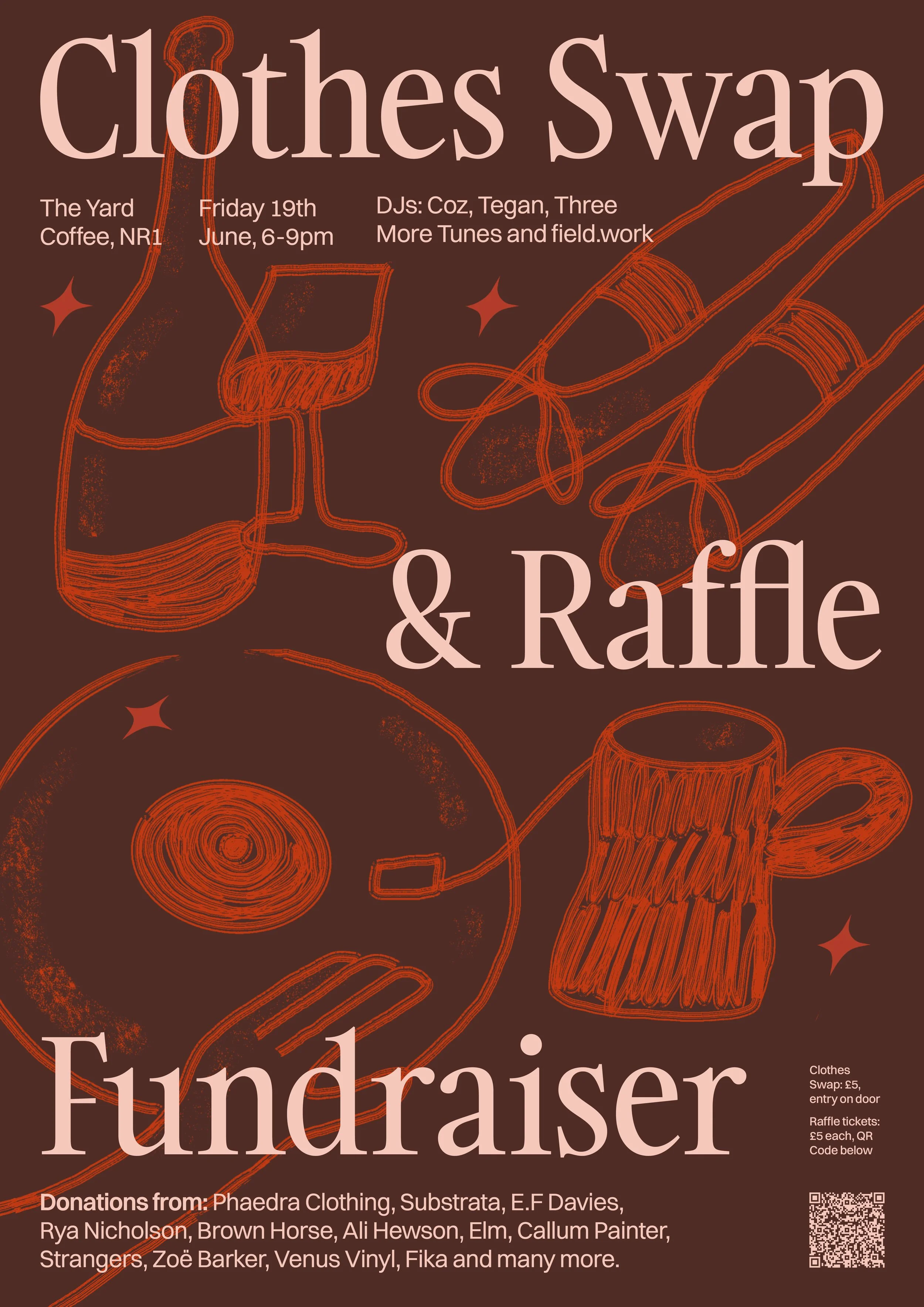 Clothes Swap and Raffle Fundraiser
