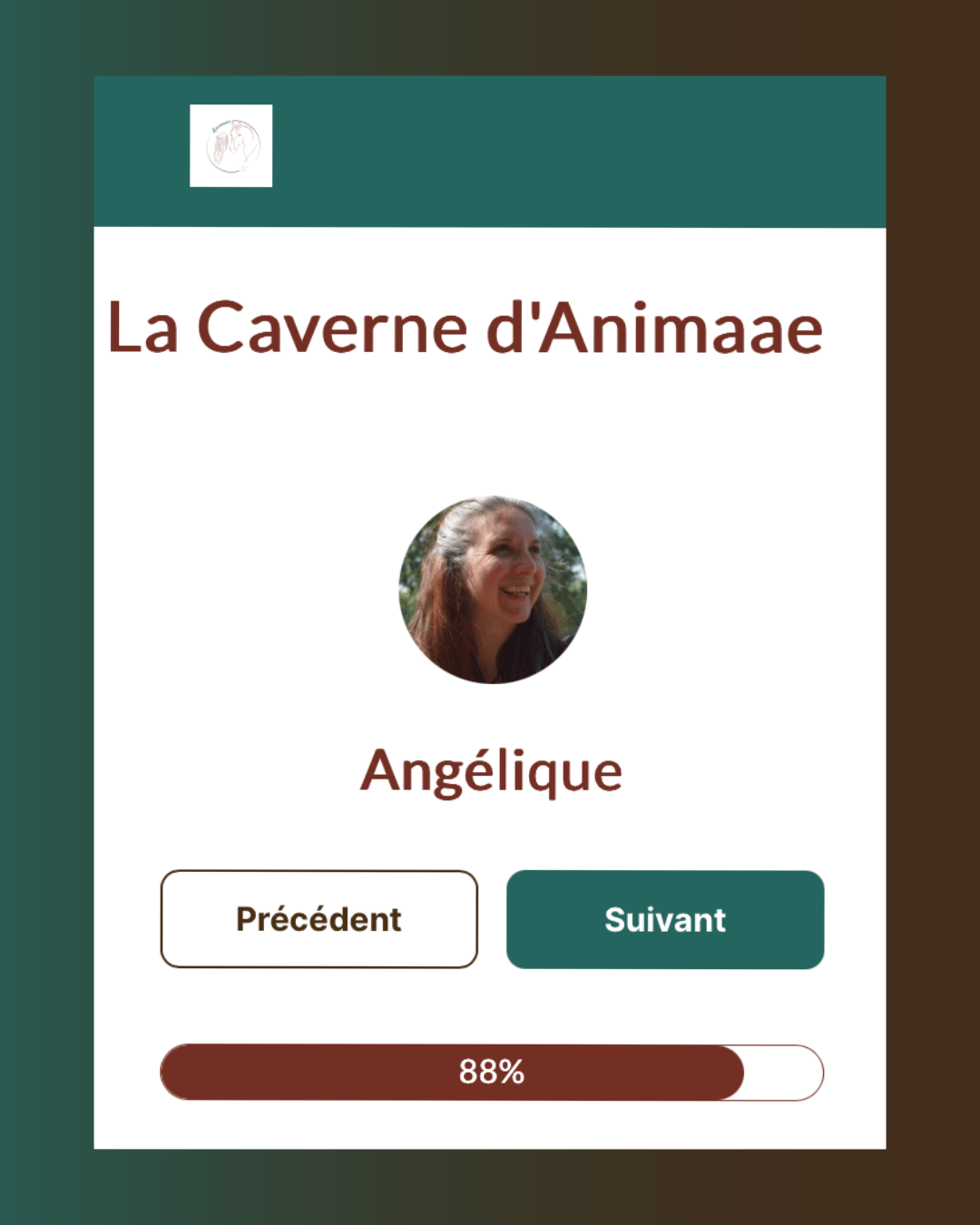 La Caverne d'Animaae, plateforme de formation en ligne femme et cheval