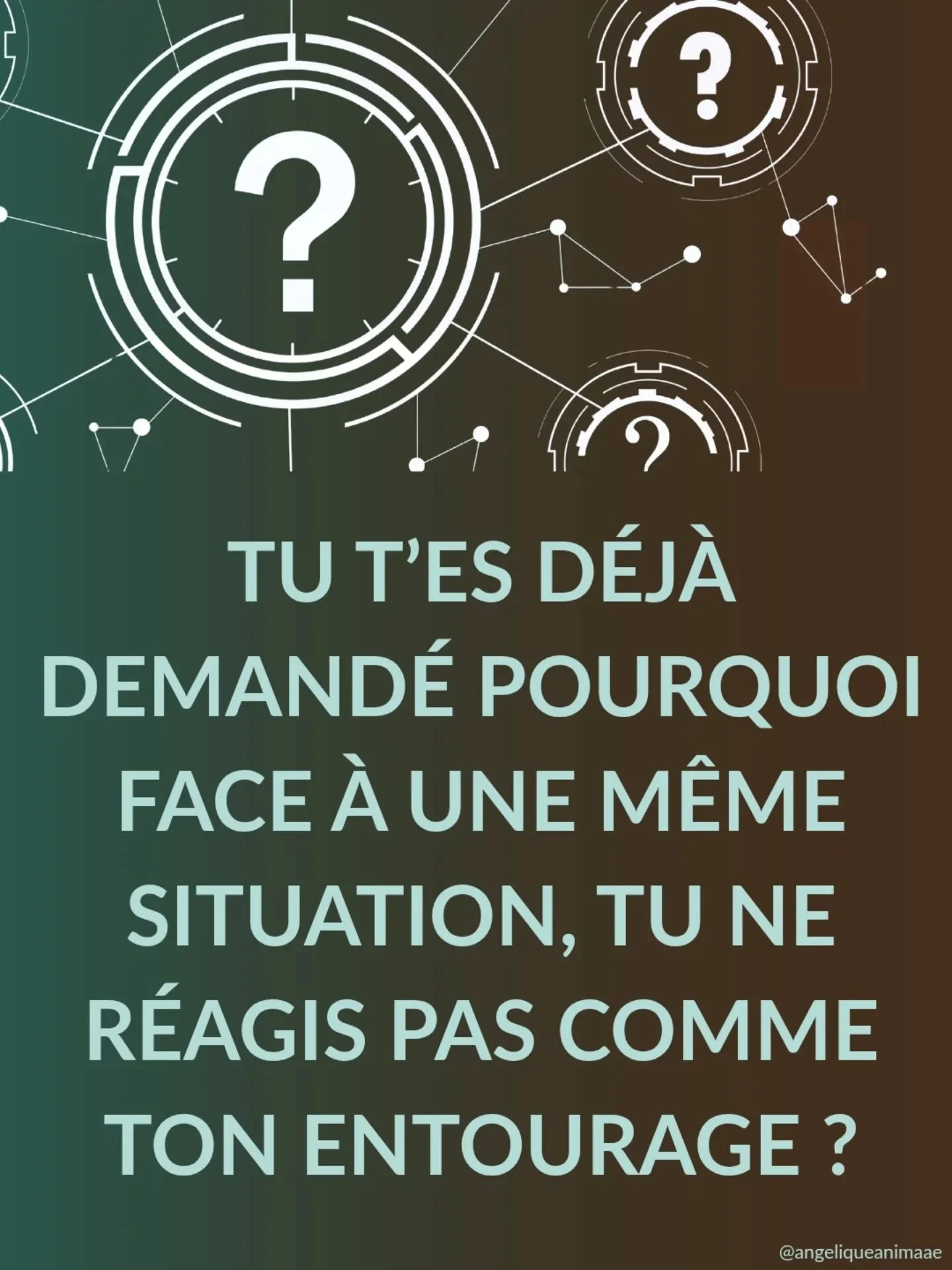 Tu t&rsquo;es d&eacute;j&agrave; sentie comme ANORMALE face &agrave; ton entourage ?

Pourquoi eux restent calmes et sereins, alors que toi, c'est la panique, le mode Drama Queen, ou le figement total face &agrave; la m&ecirc;me situation ? Est-ce qu