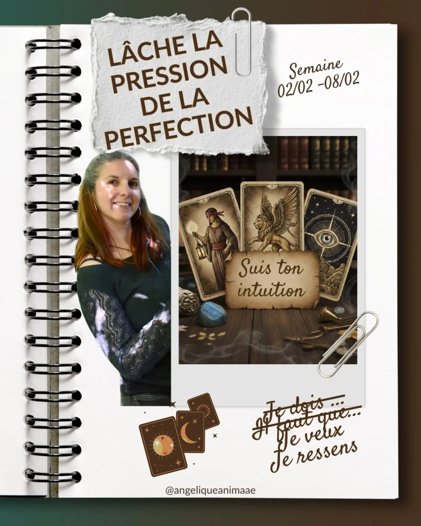 L&acirc;che ta perfectionniste aigu&euml; et laisse enfin ton intuition prendre les r&ecirc;nes ! ✨

Cette semaine, la Biche vient nous inviter &agrave; la vigilance, mais surtout &agrave; la douceur envers nous-m&ecirc;mes. C&rsquo;est le moment id&