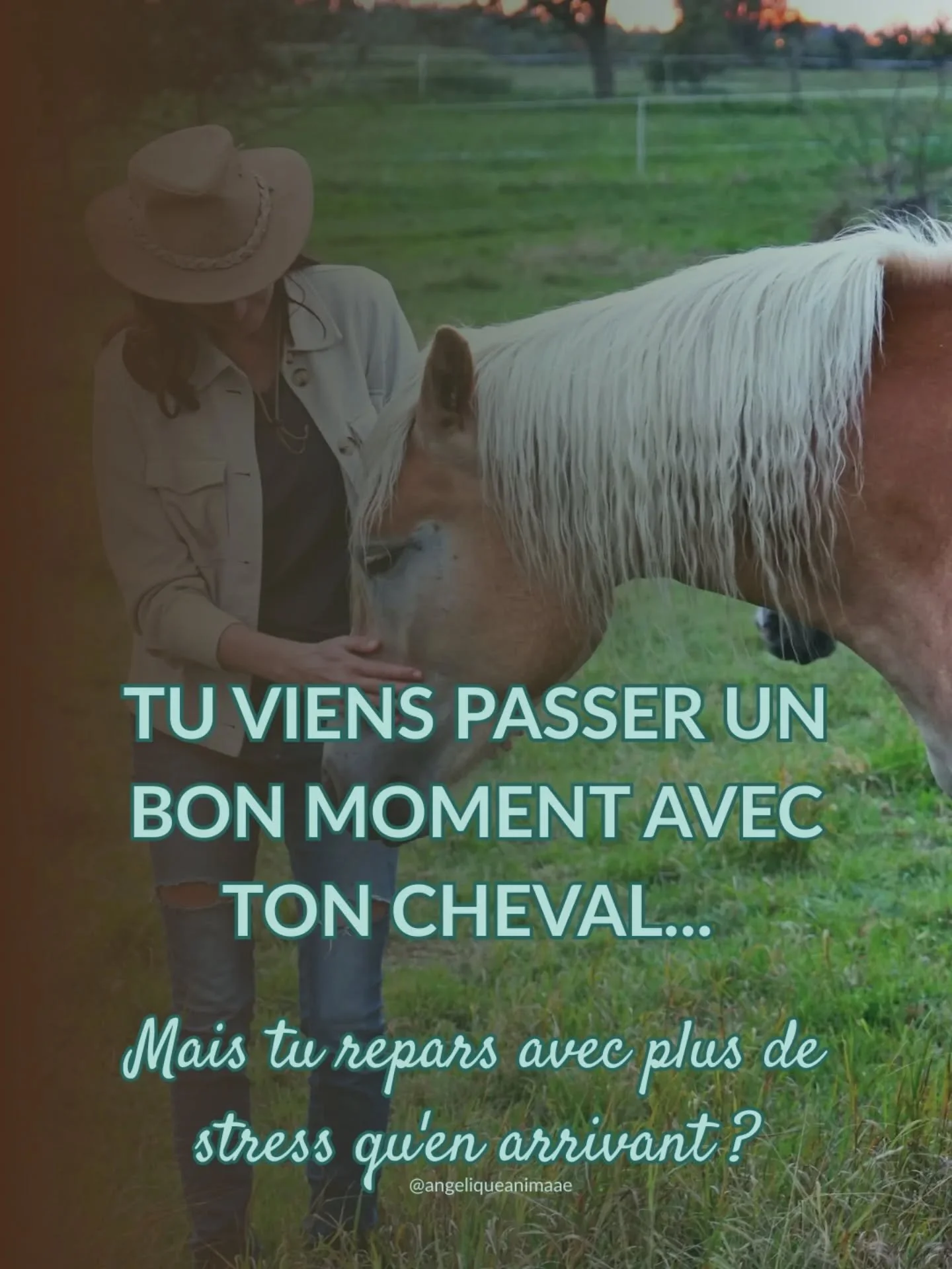 On s&rsquo;&eacute;tait promis que notre cheval serait notre moment "off"... alors pourquoi on repart parfois dans un &eacute;tat pire qu&rsquo;en arrivant ? 😔

Je connais &ccedil;a par c&oelig;ur. Tu quittes ton taff en courant, tu penses