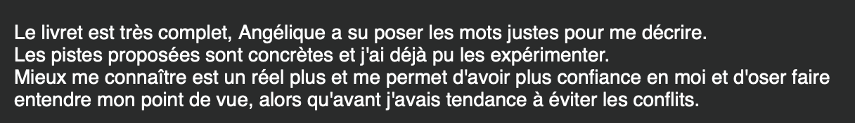 Avis client sur la découverte de son élément parmi les 5 éléments de la médecine traditionnelle chinoise
