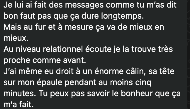 Extraits de témoignages écrits de femmes ayant retrouvé confiance, apaisement et une relation de rêve avec leurs chevaux