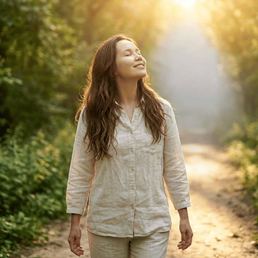 Femme qui gagne en confiance en elle en comprenant mieux son fonctionnement