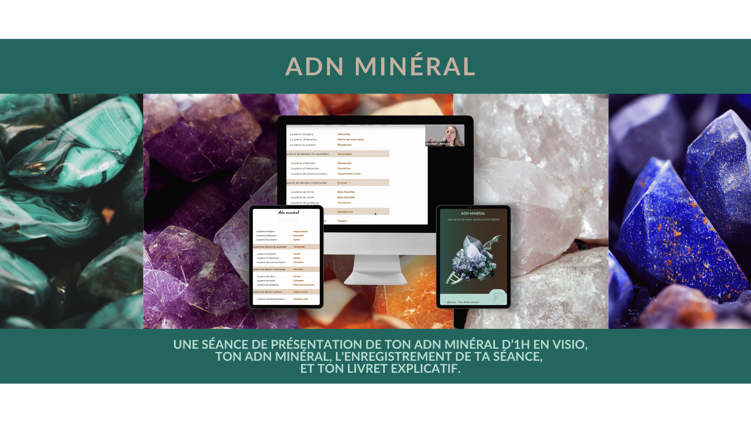 Réserver sa séance ADN Minéral
