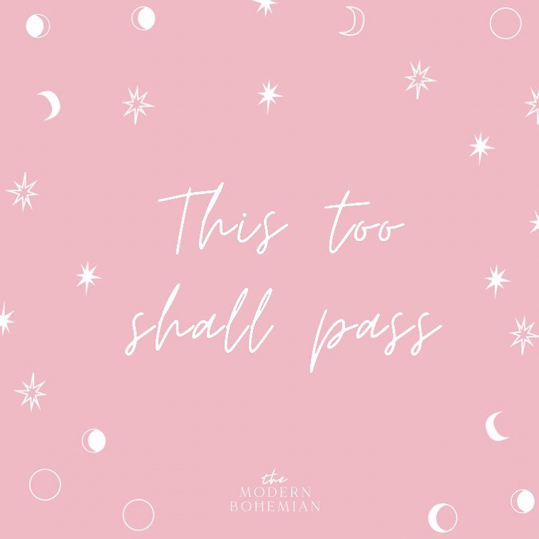 This has been my mantra this week&hellip;.
This too shall pass! 
Nothing good or bad, lasts forever ✨✨

#mantra #affirmationoftheday #affirmations #positivevibes #thistooshallpass #surrender #letgo #bepresent #lockdown #centralcoast #terrigal #sydney