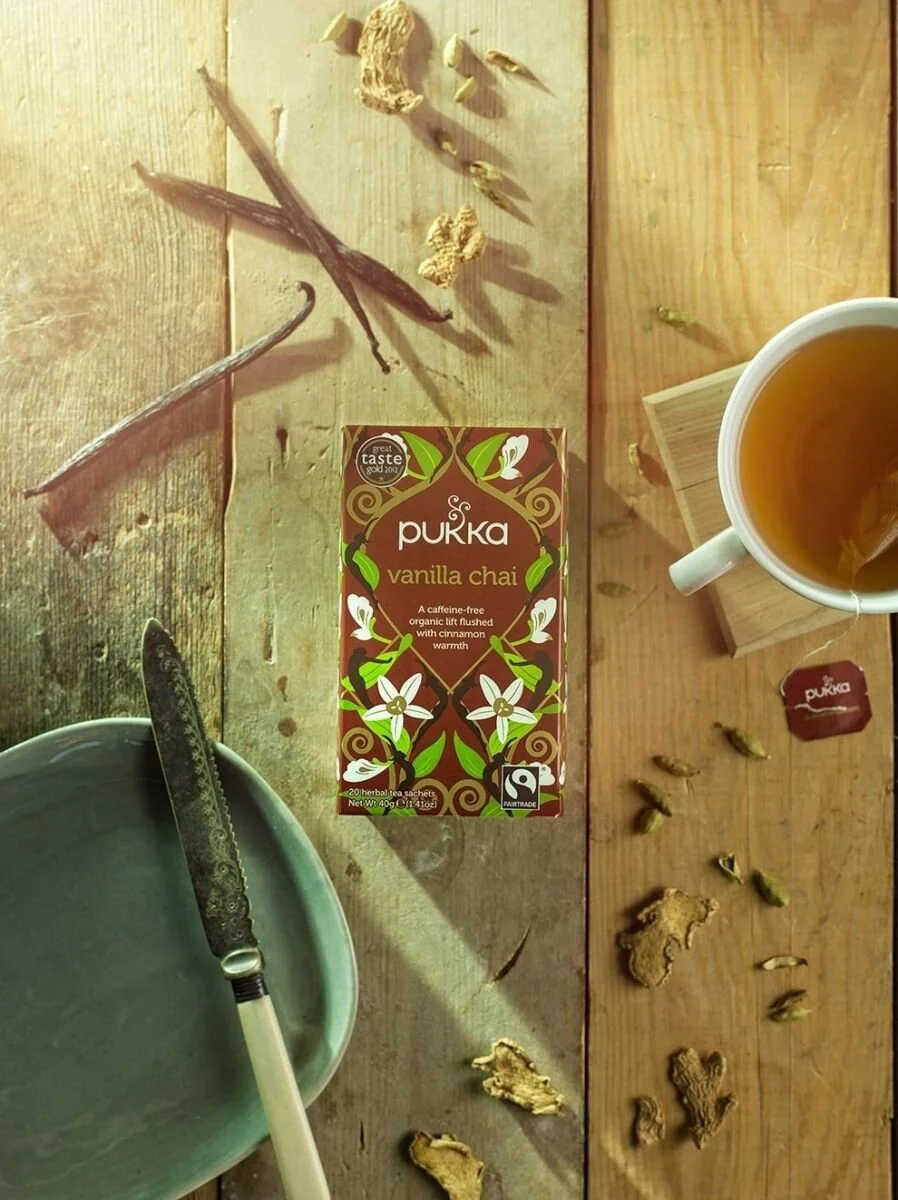 How Pukka Tea turned herbal teas into cupboard stables. 