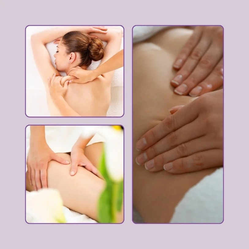 Massage après accouchement jeune maman Hérault