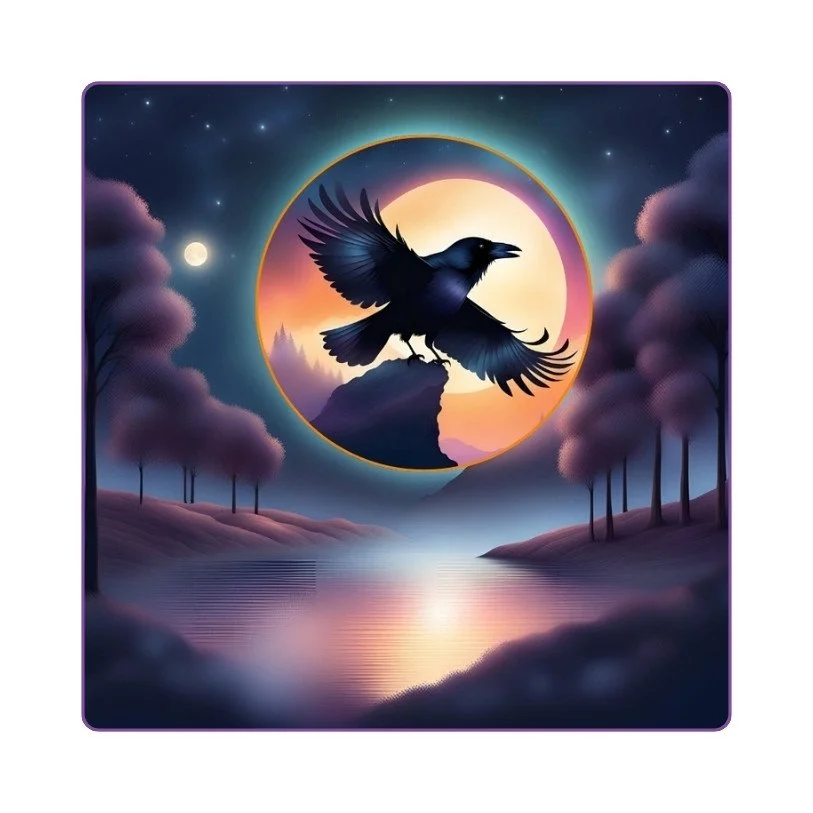 Lune du corbeau - Clé de reconnexion naturelle à mars