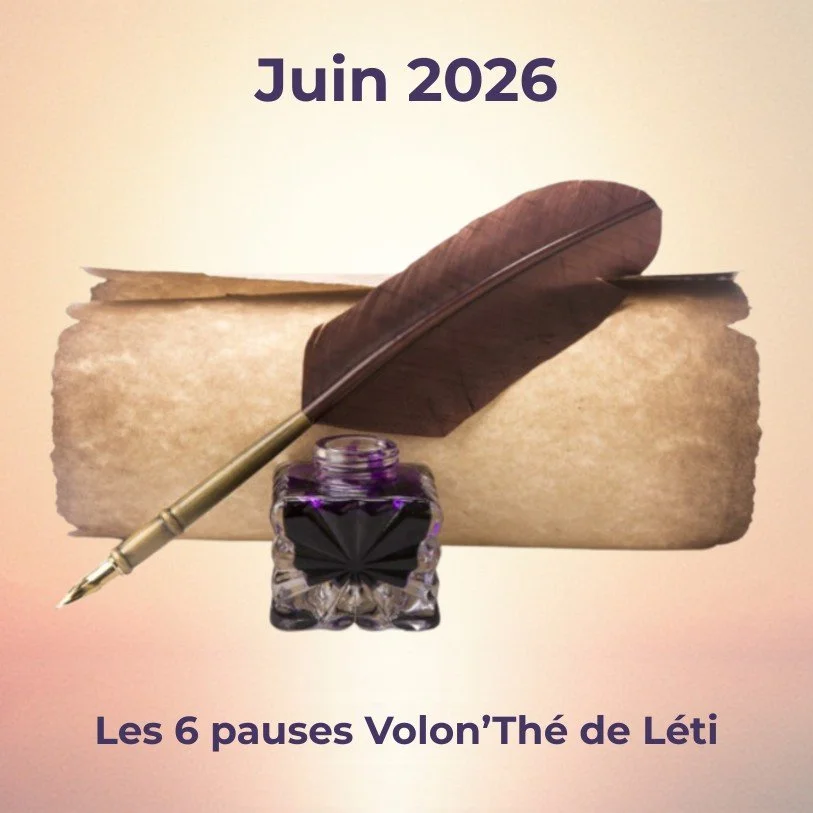 🕊️ Paix intérieure — Mes 6 pauses Volon’Thé en juin 2026