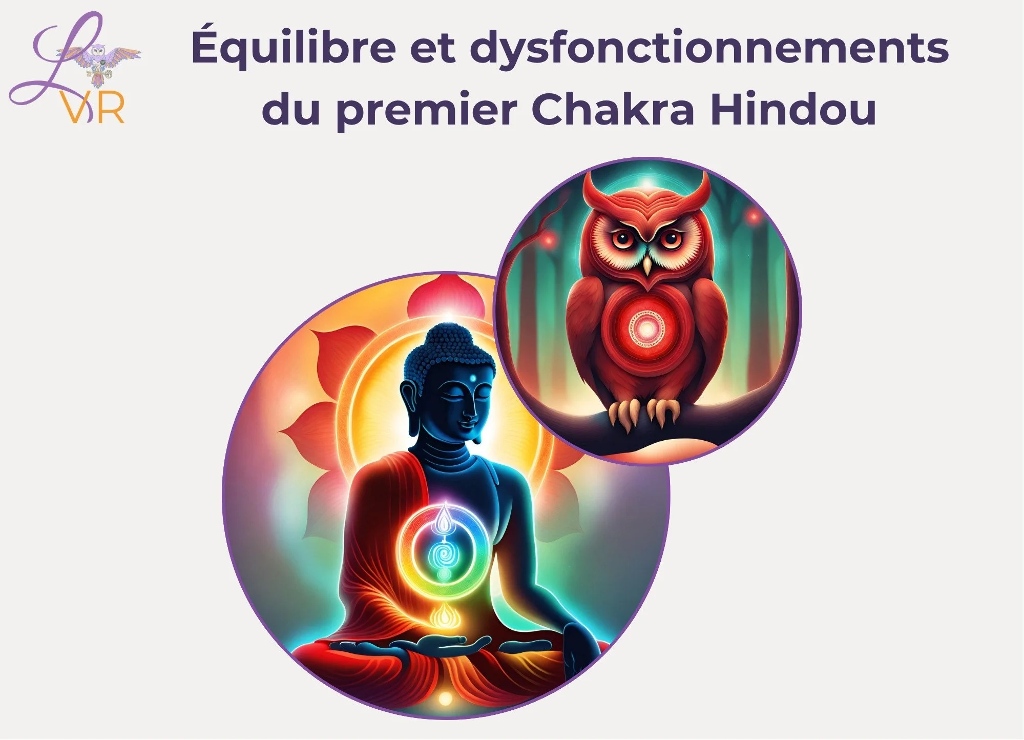 Signes d'équilibre et dysfonctionnements du chakra racine Muladhara
