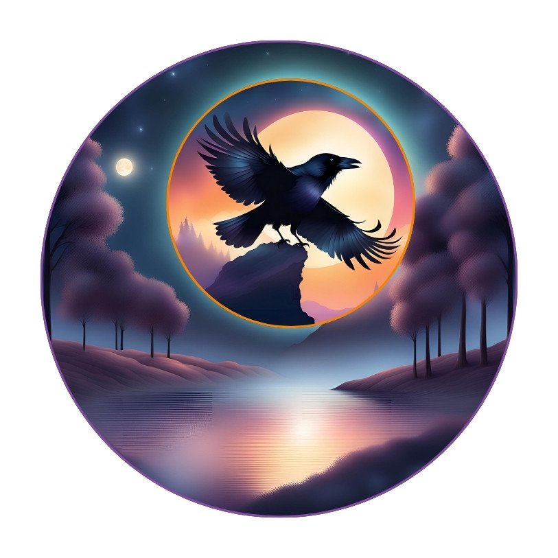 lune du corbeau mars reconnexion naturelle holistique
