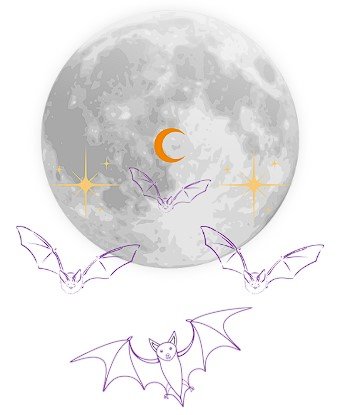 Illustration de la Lune de Sang, pause Voie Lac’Thé de Léti’Quête en octobre 2026