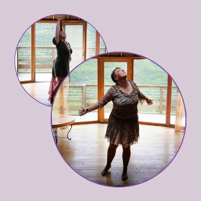 Léti au moment de sa rêve-olution, quand elle décide de quitter l’action sociale pour devenir accompagnante holistique