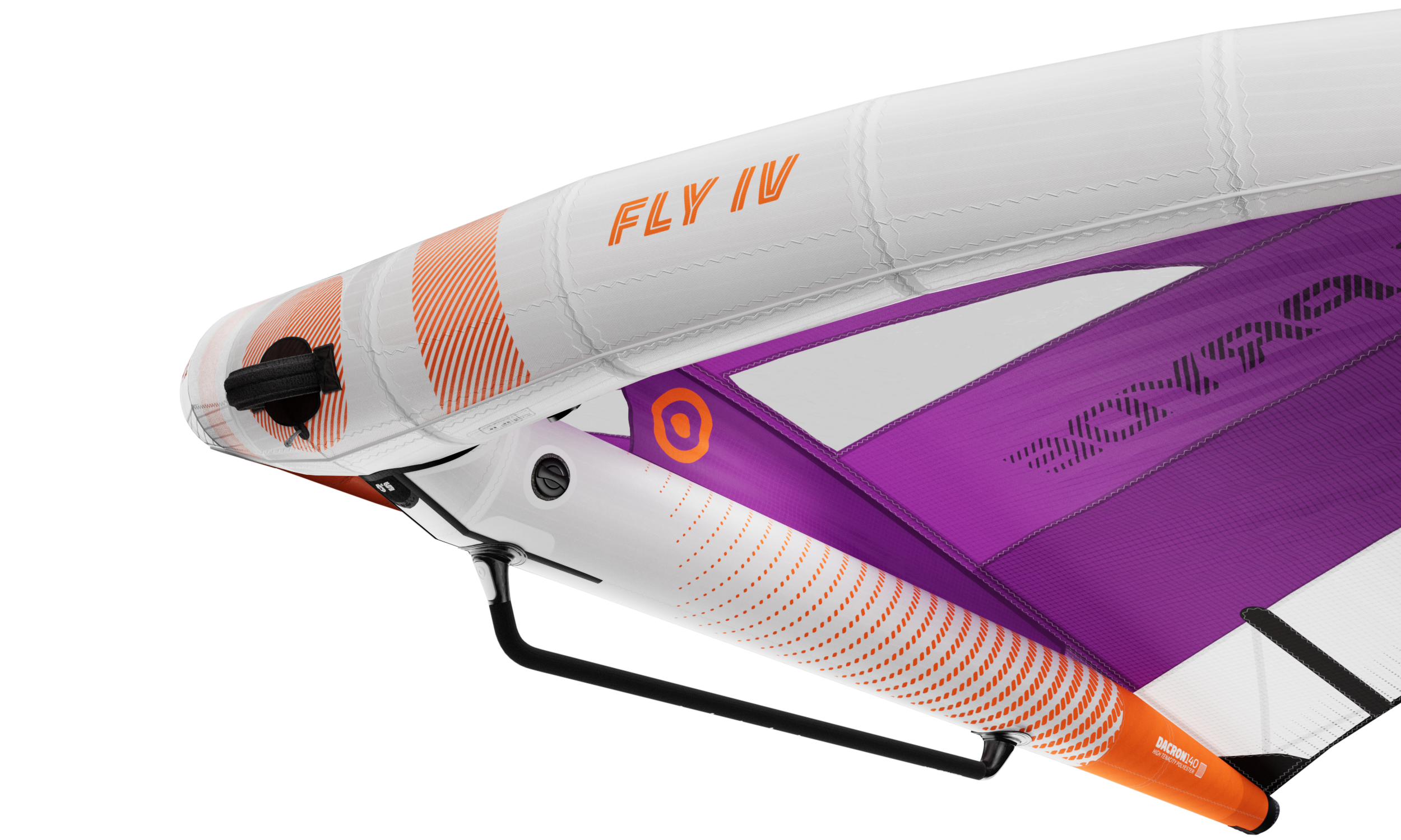 NeilPryde Fly IV Wing – Seitenansicht mit sichtbarer Profilform und Leading Edge