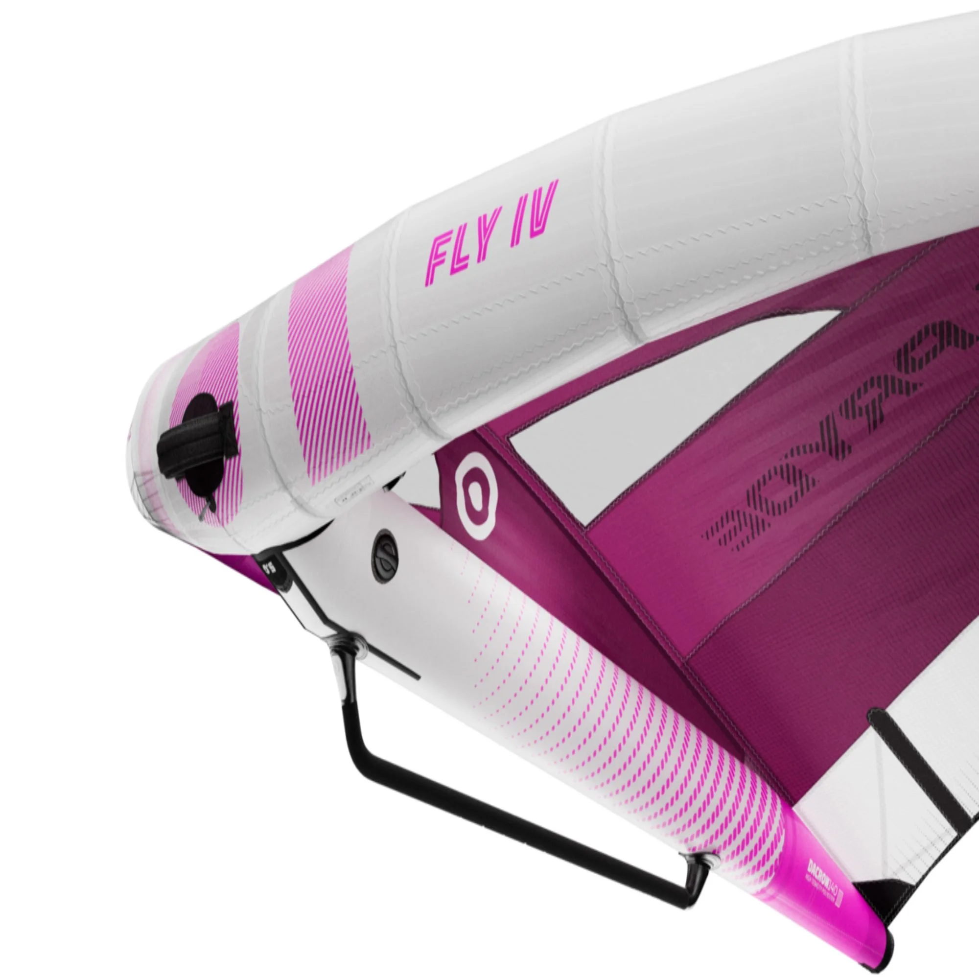 NeilPryde Fly IV Wing pink – Detail der Leading Edge