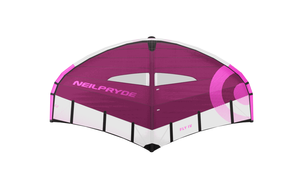 NeilPryde Fly IV Wing – Studioaufnahme des Performance Freeride Wings
