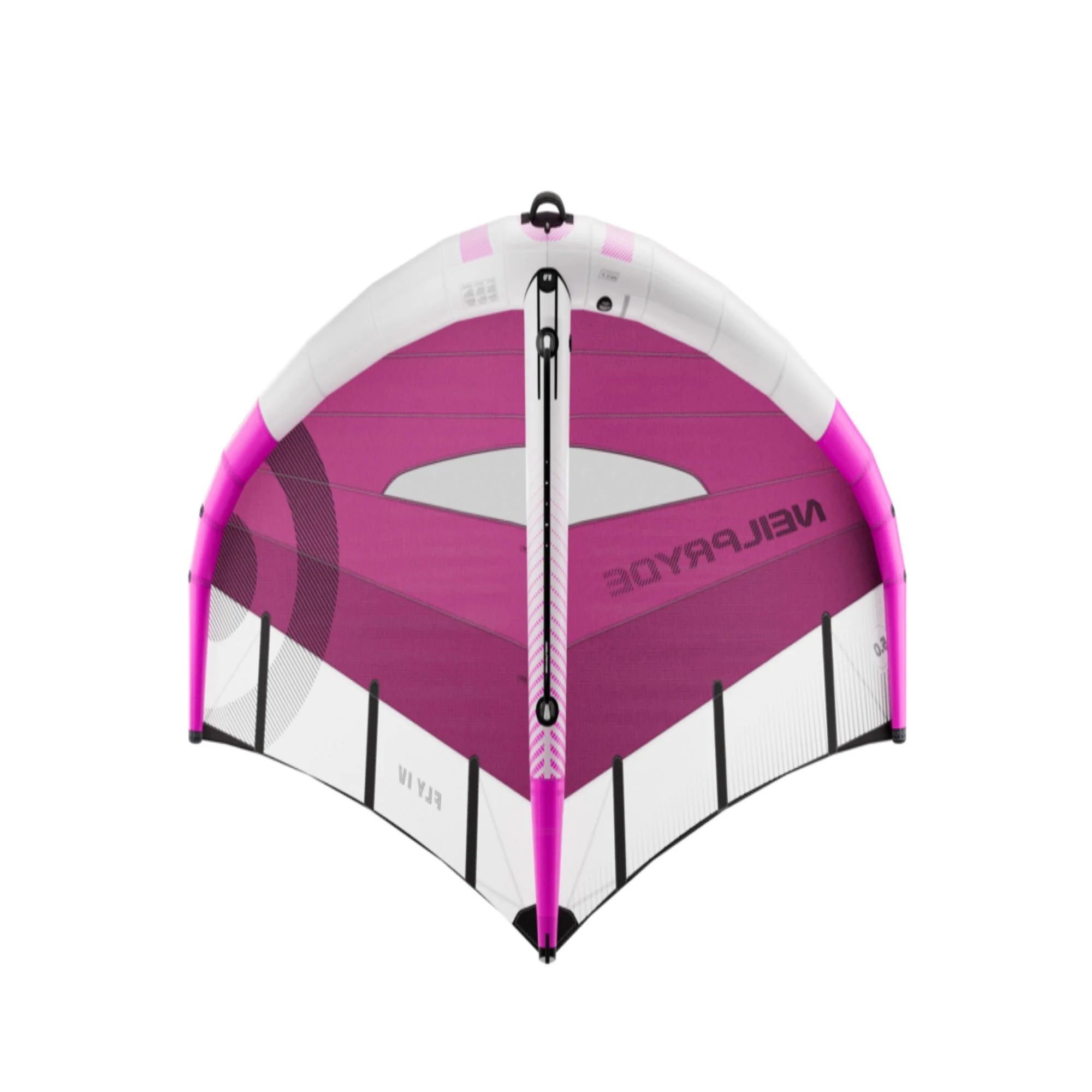 NeilPryde Fly IV Wing pink – Unterseite und Innenstruktur