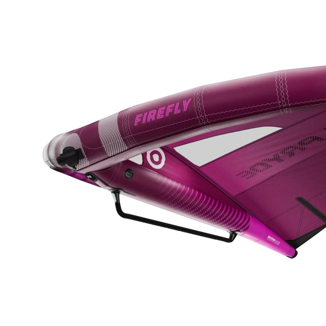 NeilPryde FireFly Wing berry pink – Detail Fronttube und Handles