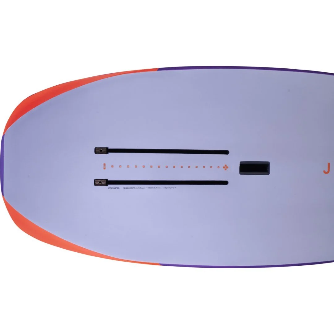 JP Australia X-Winger IPR Edition 122 Unterseite Finnenboxen Draufsicht