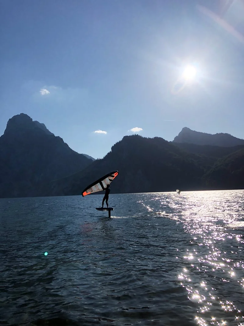 Wingfoil Frühwind Traunsee