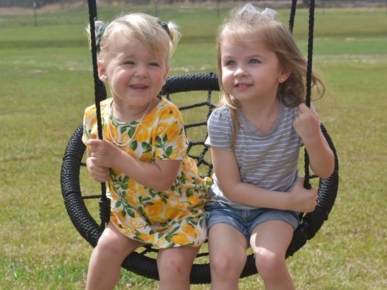 Big favorite here! Lila and Landry have been learning the same verse and this week, Lila (well, Mel) sent a video of her saying it! Landry watched it so many times—because we wear out all Lila videos—that she got it memorized too:) On to the next, g…