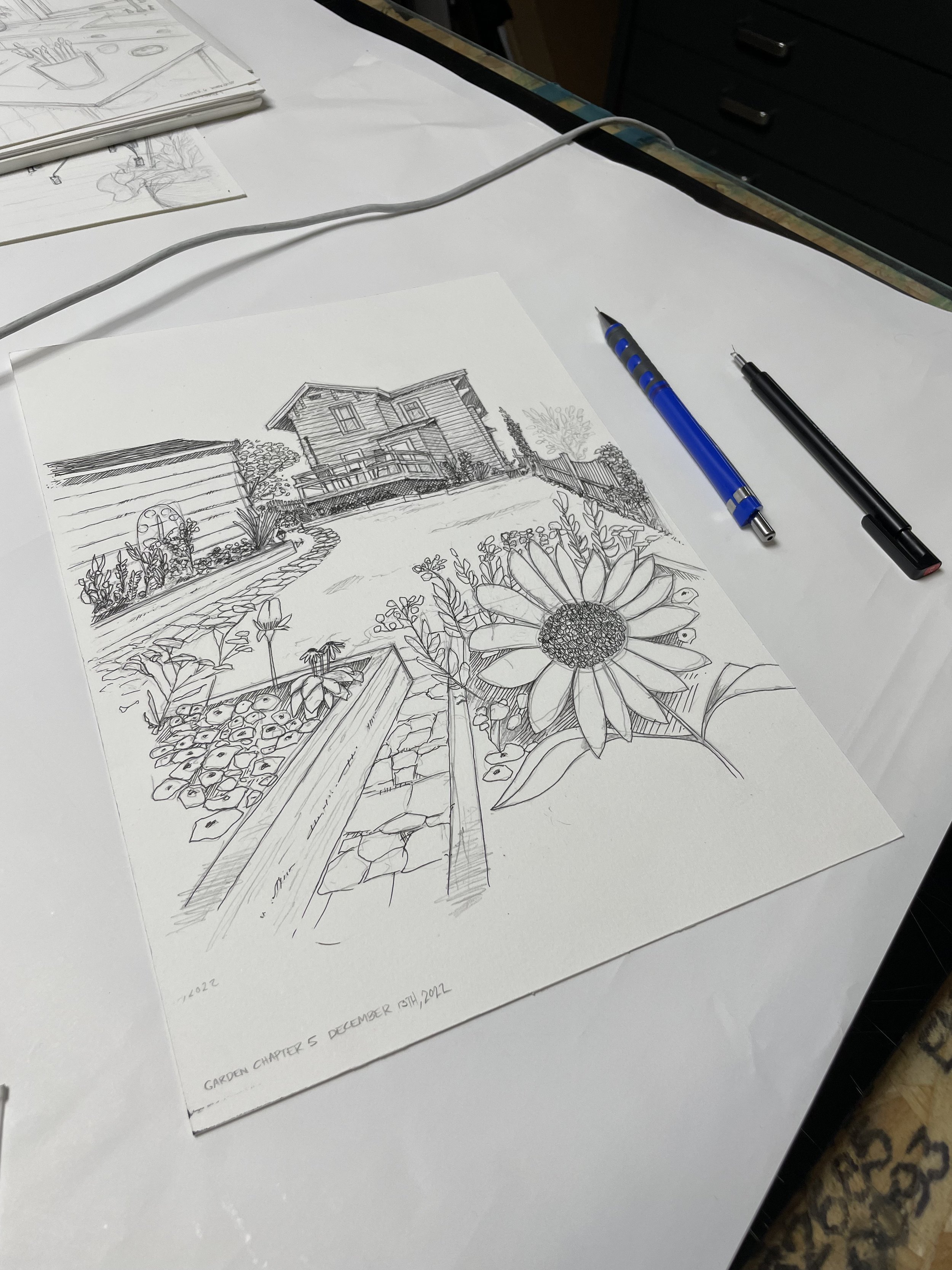 "Doorway to Artistry" by the philosopher Esther Lightcap Meek. I was commissioned by Esther illustrated the book. (July 2023)