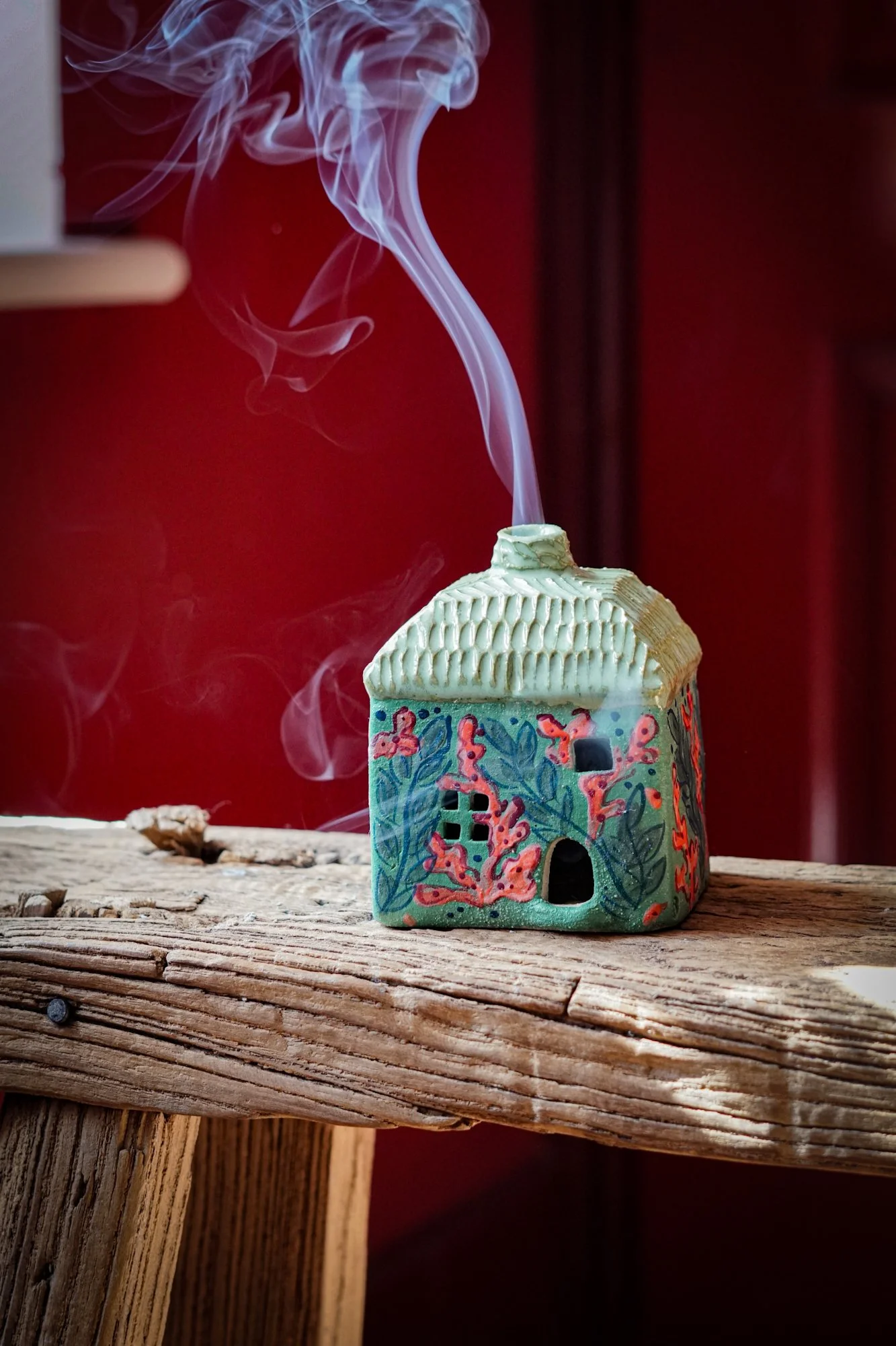 Incense Cottage - Coral
