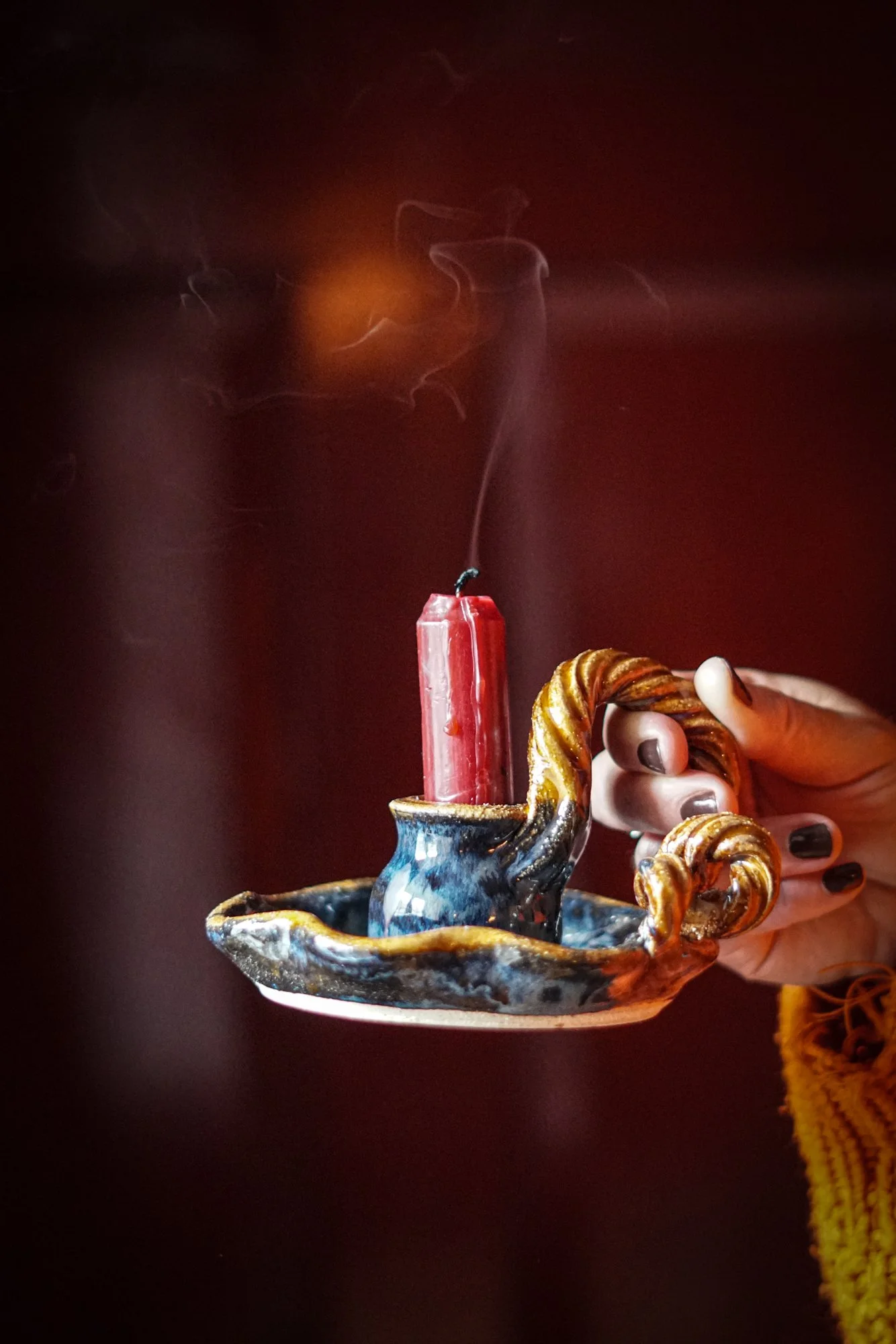BlankEarth-pumpkin-candle-blue-2.JPG
