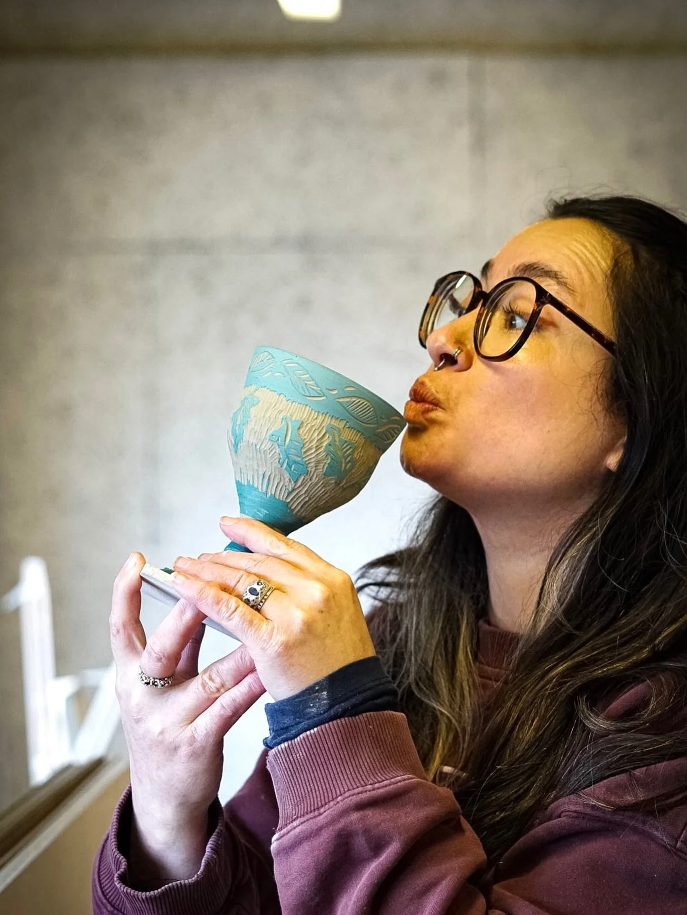 First pieces I&rsquo;ve made for my Folklore collections that will be released throughout the year!

The first is called Fabled Earth inspired by Folklore stories about the land 🍄 and will drop on Sat 4th April. 

These are coming out of the kiln to