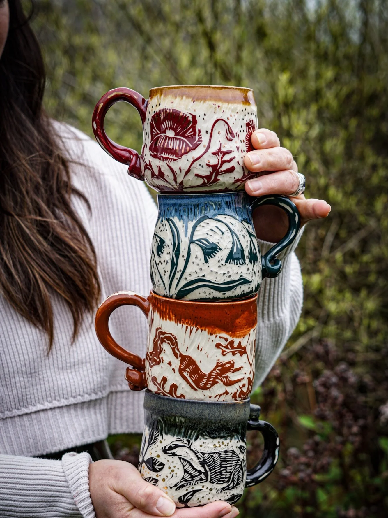 Here&rsquo;s a little look at some of my favourite pieces from the new Fabled Earth Collection that will be up on the website on Sat 4th April at 3pm BST ❤️

To go along with the classics (cottages, mugs, paint palettes) there are some new additions 