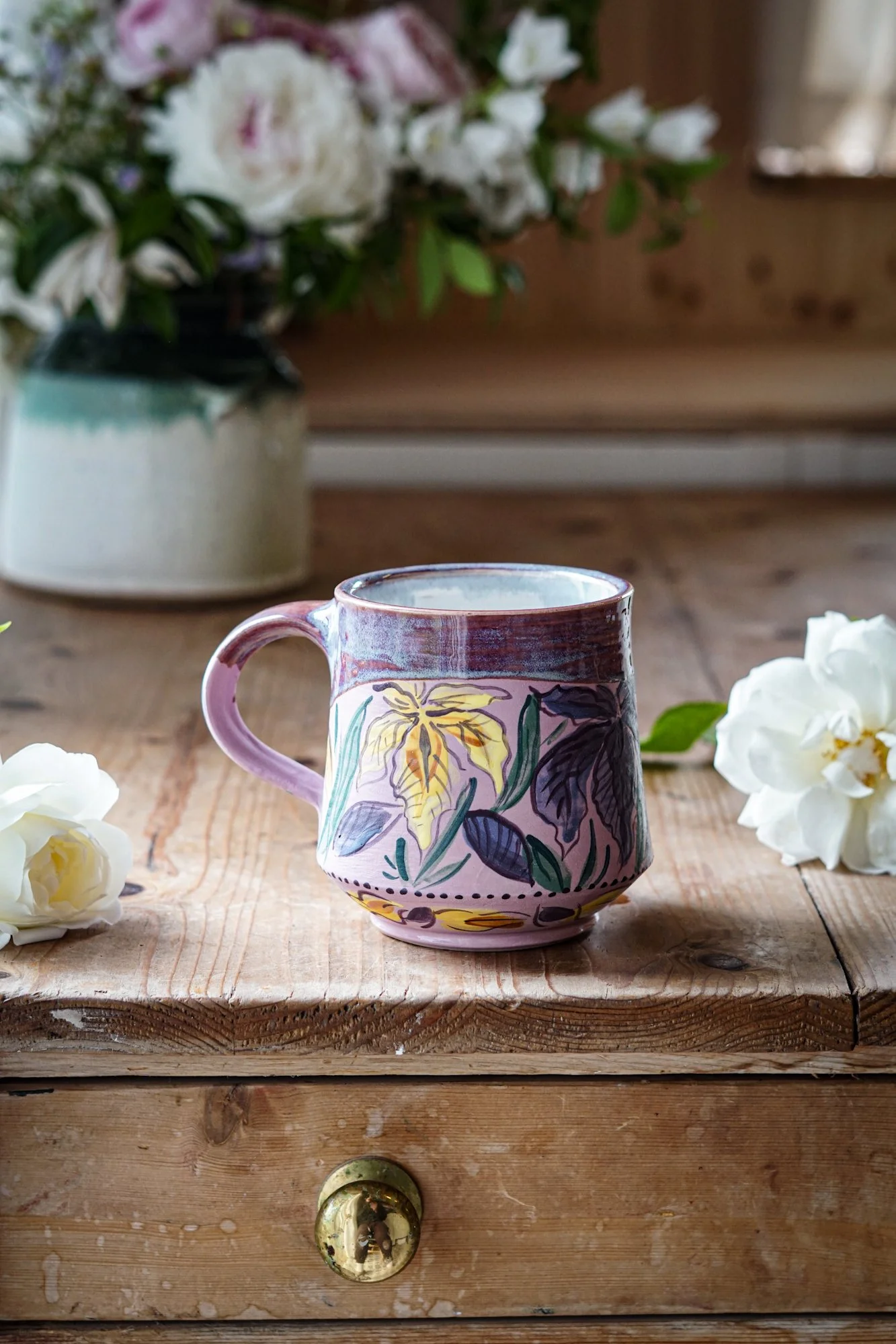 Flag Iris Mug